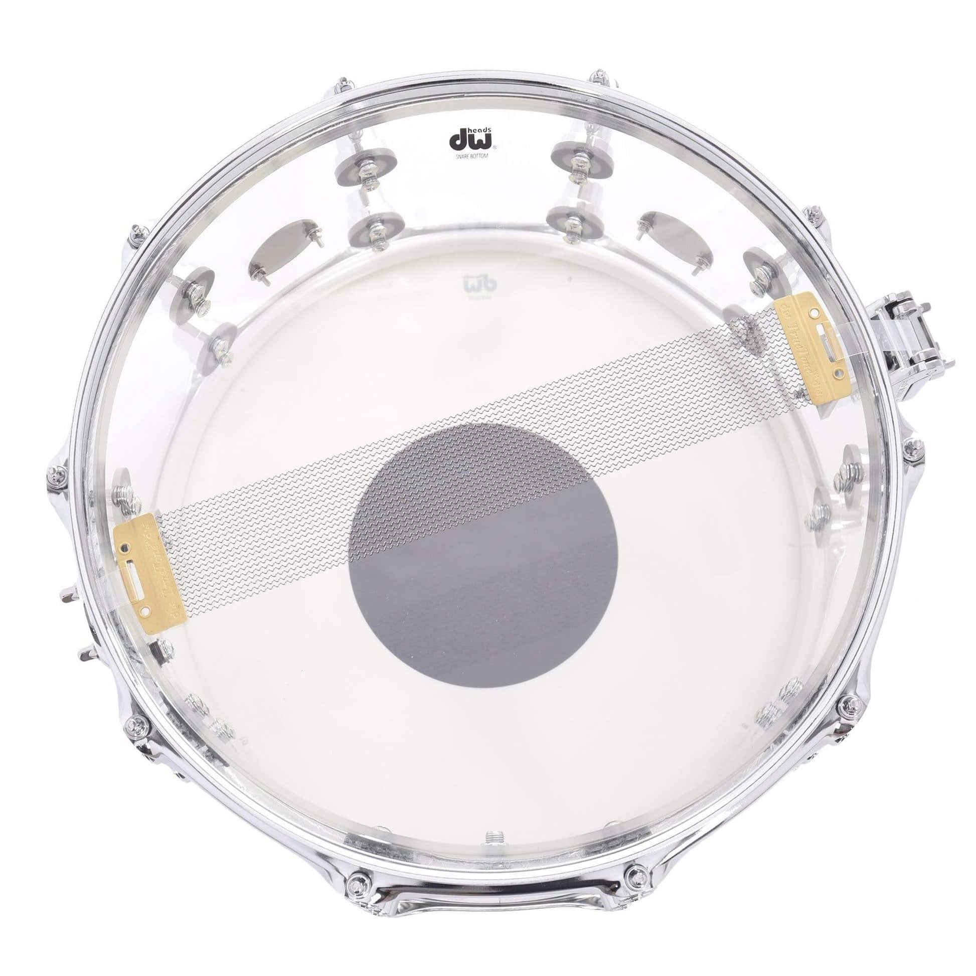 DW 8x14 Design Series Clear Acrylic Snare Drum Drums and Percussion / Acoustic Drums / Snare