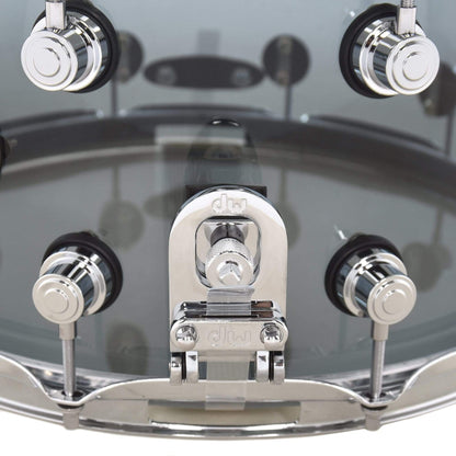 DW 8x14 Design Series Snare Drum Smoke Acrylic Drums and Percussion / Acoustic Drums / Snare