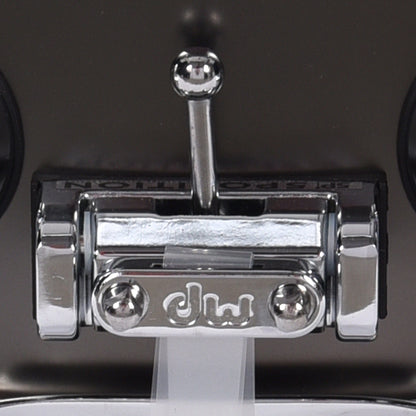 DW 8x14 Satin Black Over Brass Snare Drum w/Chrome Hardware Drums and Percussion / Acoustic Drums / Snare