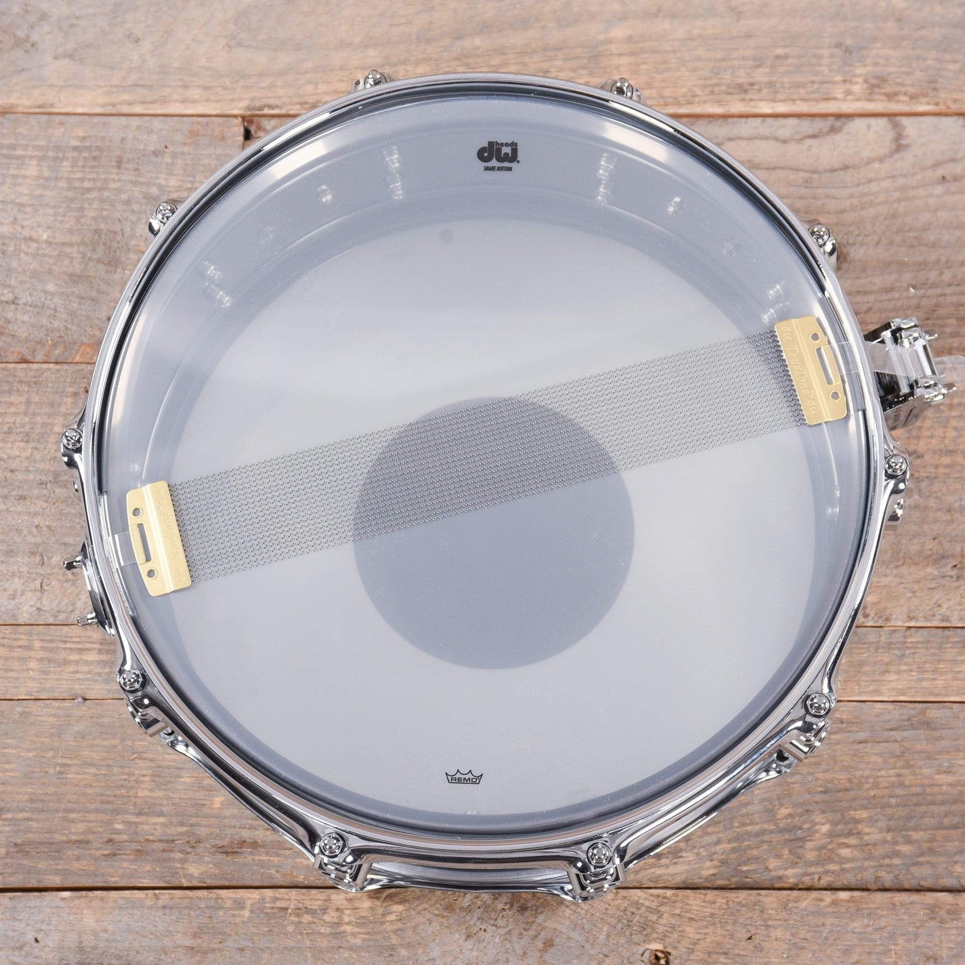 DW Design 5.5x14 Black Nickel Over Brass Snare Drum Drums and Percussion / Acoustic Drums / Snare