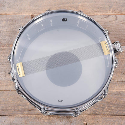 DW Design 5.5x14 Black Nickel Over Brass Snare Drum Drums and Percussion / Acoustic Drums / Snare