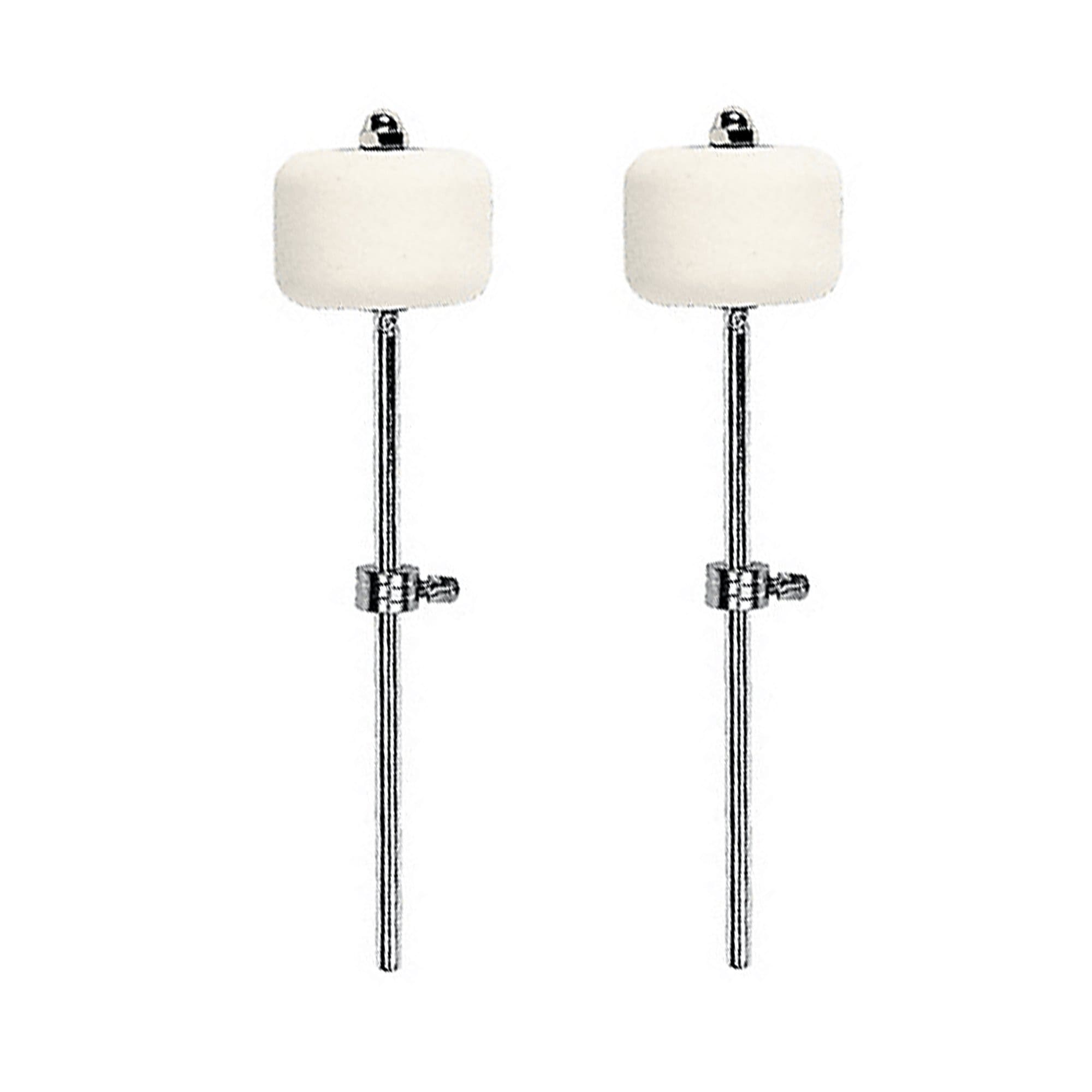 DW Large Felt Bass Drum Beater (2 Pack Bundle) Drums and Percussion / Parts and Accessories / Drum Parts