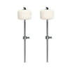 DW Large Felt Bass Drum Beater (2 Pack Bundle) Drums and Percussion / Parts and Accessories / Drum Parts