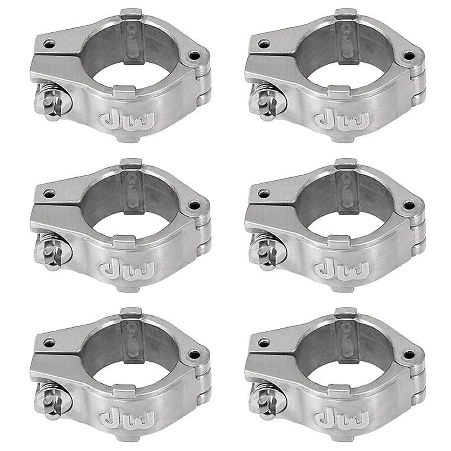 DW Rack 1.5" Hinged Memory Lock (6 Pack Bundle) Drums and Percussion / Parts and Accessories / Drum Parts