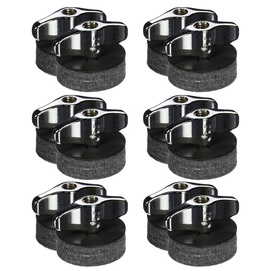 DW Wing Nut/Felt Combo 1(2 Pack Bundle) Drums and Percussion / Parts and Accessories / Drum Parts