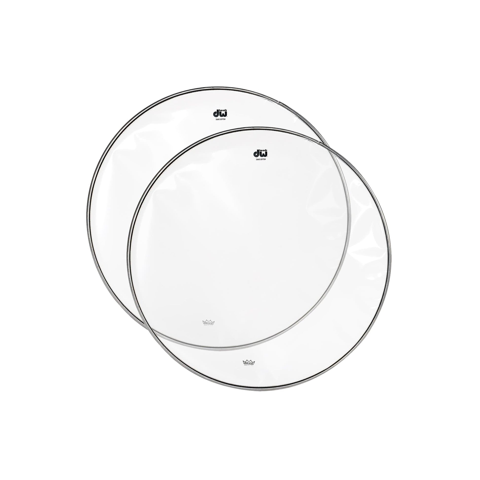 DW 13" Clear Snare Side Resonant Head (2 Pack Bundle) Drums and Percussion / Parts and Accessories / Heads