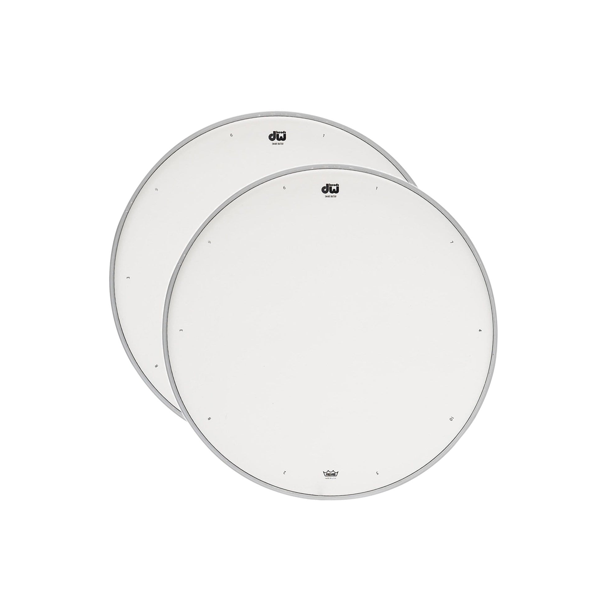 DW 13" Coated Snare Drum Batter Head (2 Pack Bundle) Drums and Percussion / Parts and Accessories / Heads