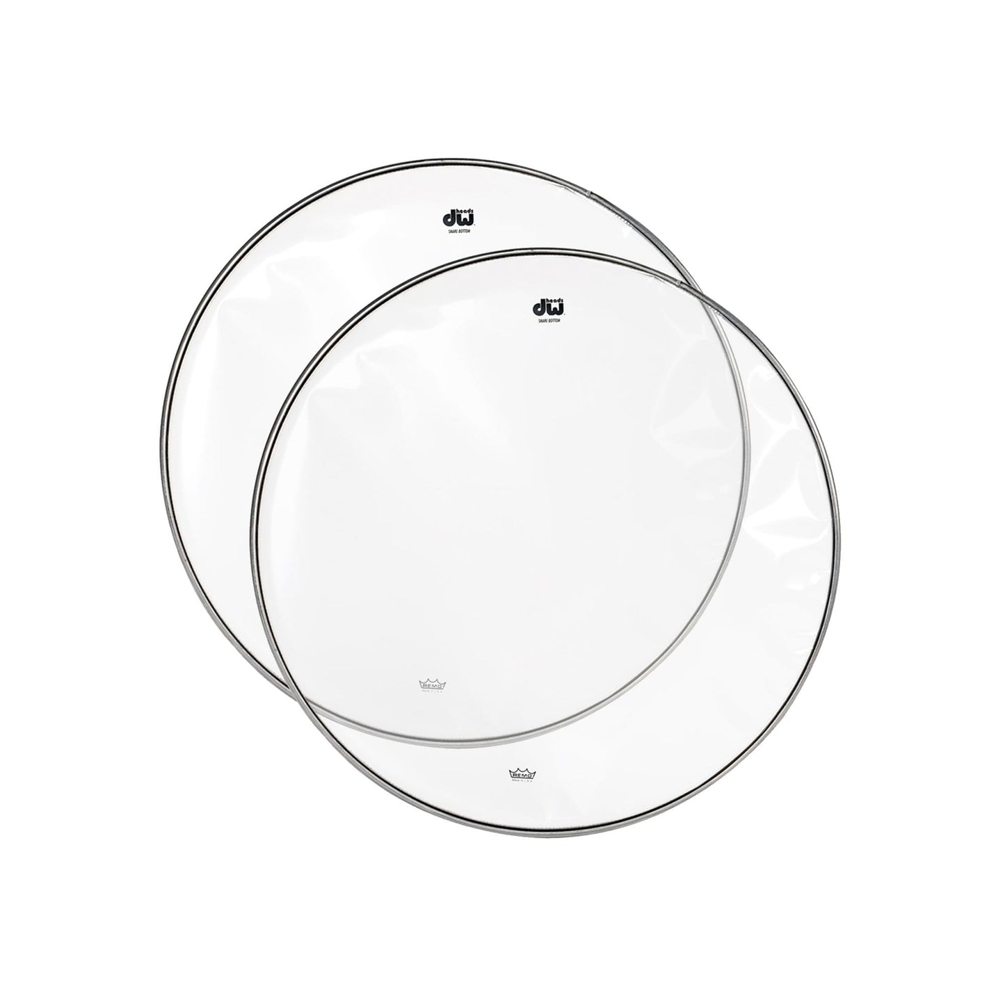 DW 14" Clear Snare Side Resonant Head (2 Pack Bundle) Drums and Percussion / Parts and Accessories / Heads
