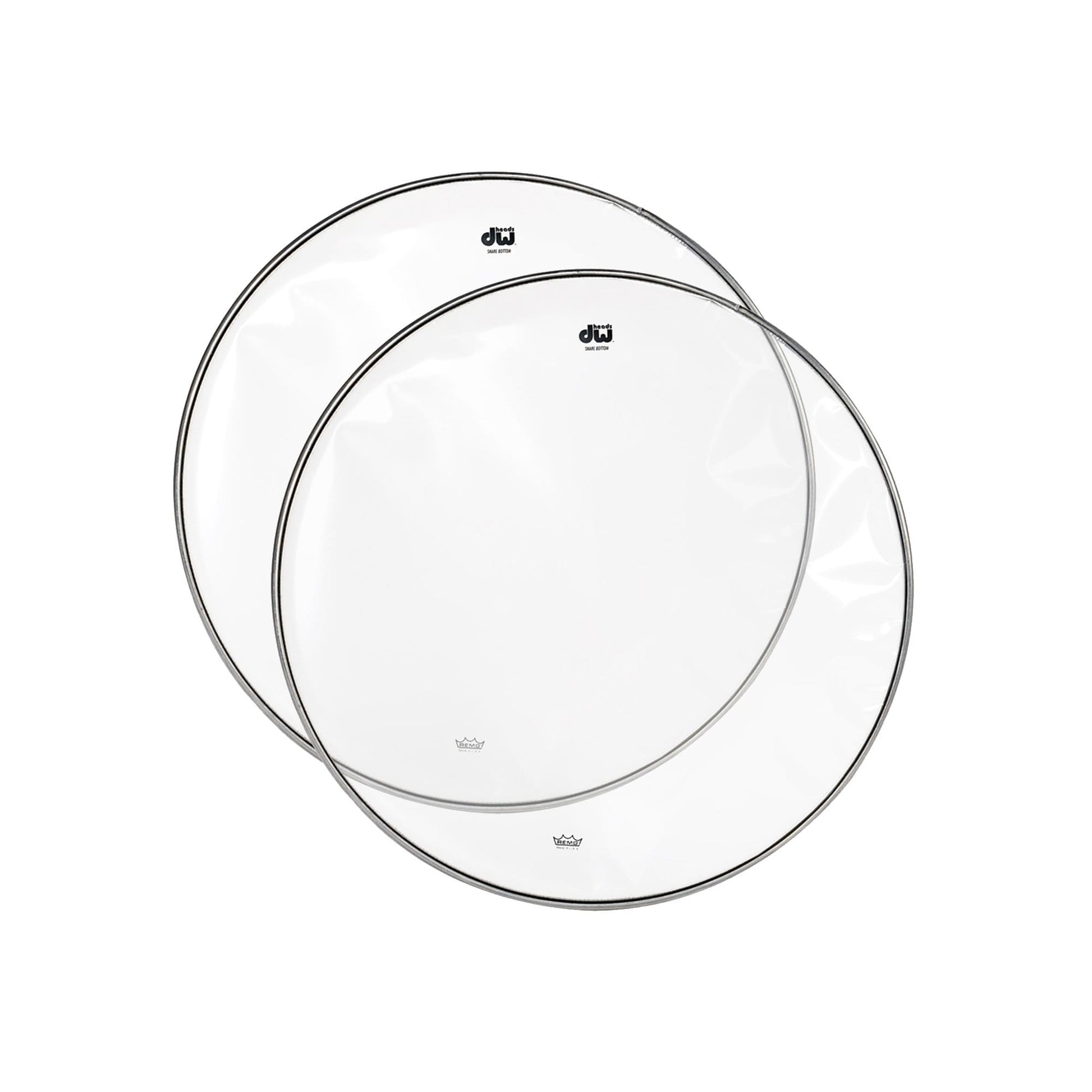 DW 14" Clear Snare Side Resonant Head (2 Pack Bundle) Drums and Percussion / Parts and Accessories / Heads