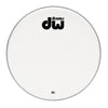 DW 22" Coated Logo Bass Drumhead Drums and Percussion / Parts and Accessories / Heads