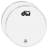 DW 22" Smooth Vented Head White (2 Pack Bundle) Drums and Percussion / Parts and Accessories / Heads