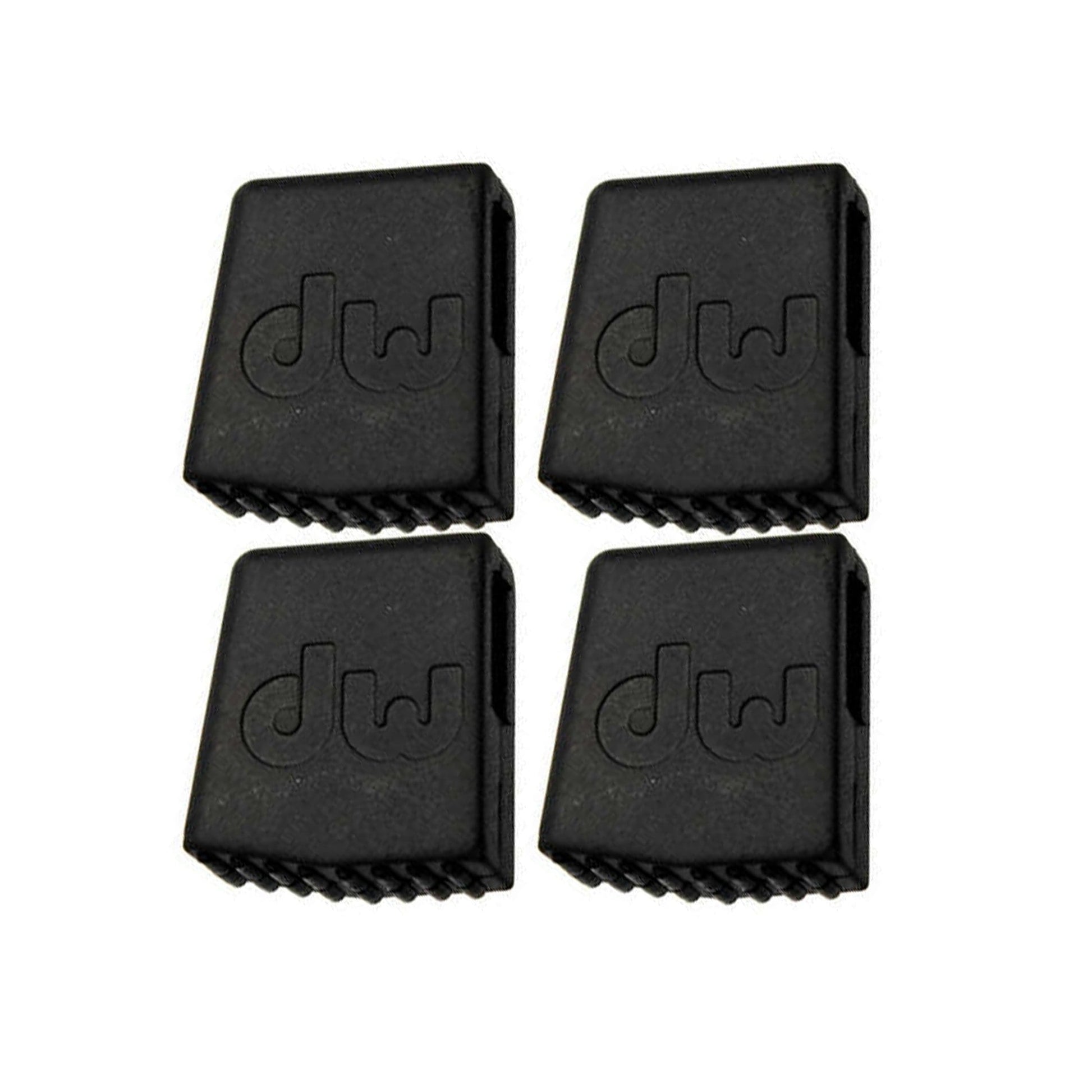 DW Rubber Foot For Flat Base Cymbal Stands (4 Pack Bundle) Drums and Percussion / Parts and Accessories / Mounts