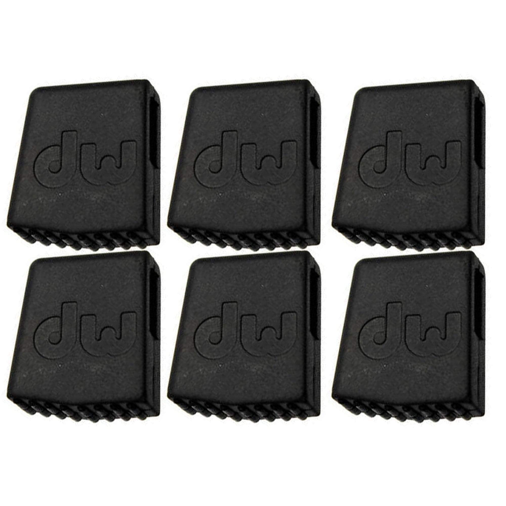 DW Rubber Foot For Flat Base Cymbal Stands (6 Pack Bundle) Drums and Percussion / Parts and Accessories / Mounts