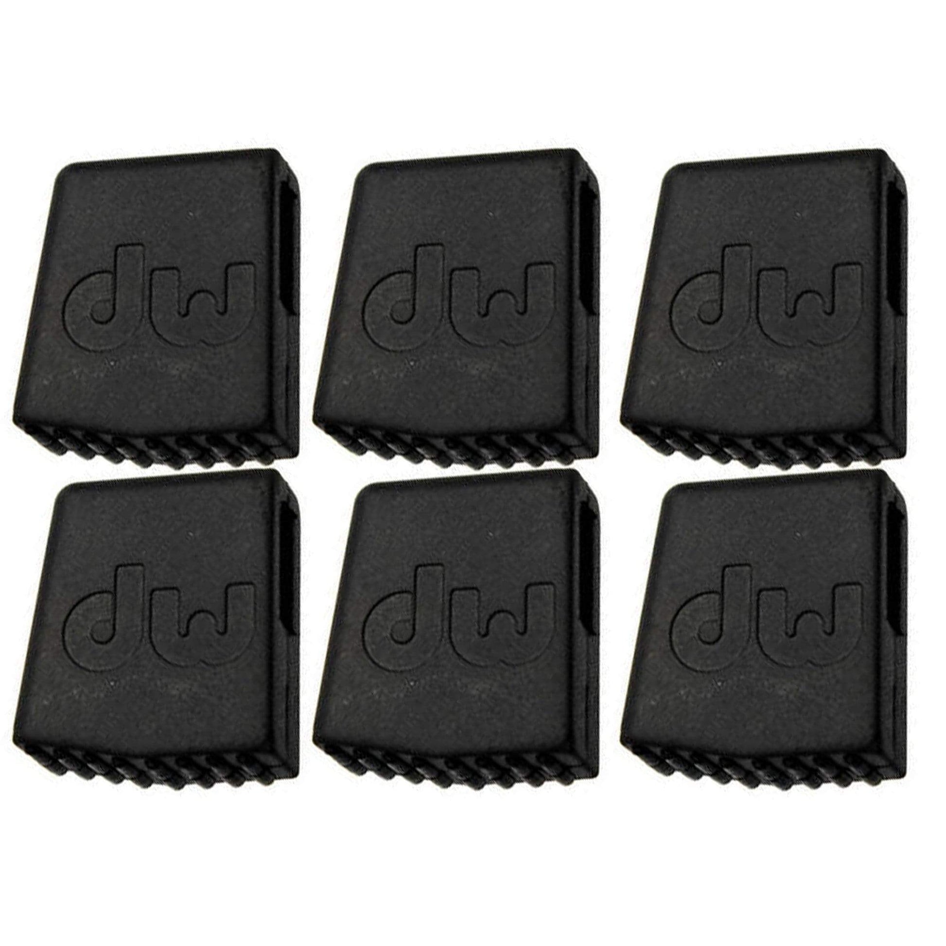 DW Rubber Foot For Flat Base Cymbal Stands (6 Pack Bundle) Drums and Percussion / Parts and Accessories / Mounts