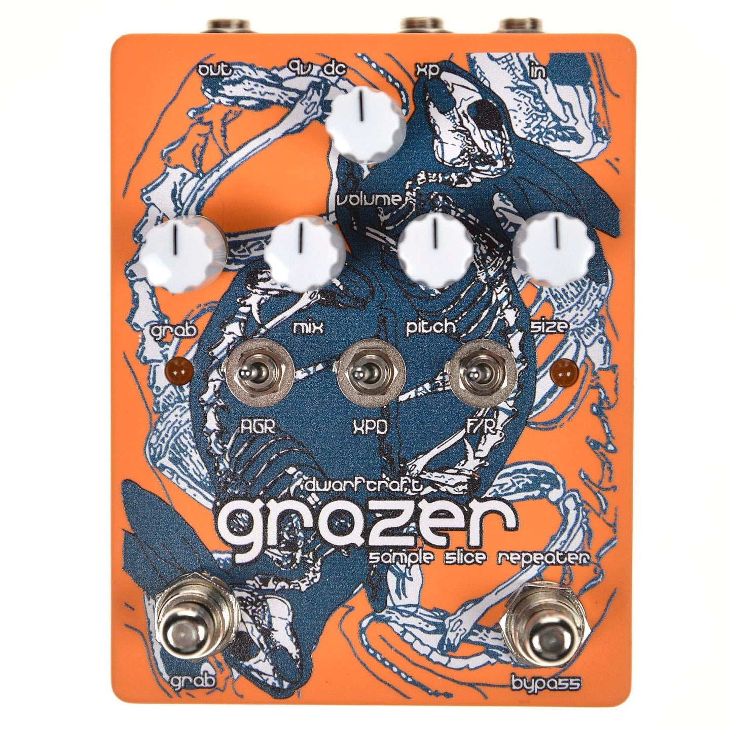 Dwarfcraft Devices Grazer Granular Repeater and Glitch Pedal Chicago