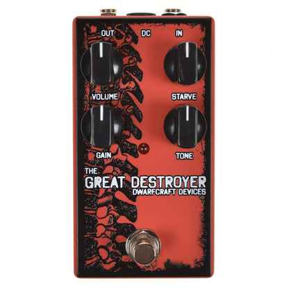 Dwarfcraft Devices The Great Destroyer Rhythmic Oscillation and Industrial Fuzz v2 Effects and Pedals / Fuzz