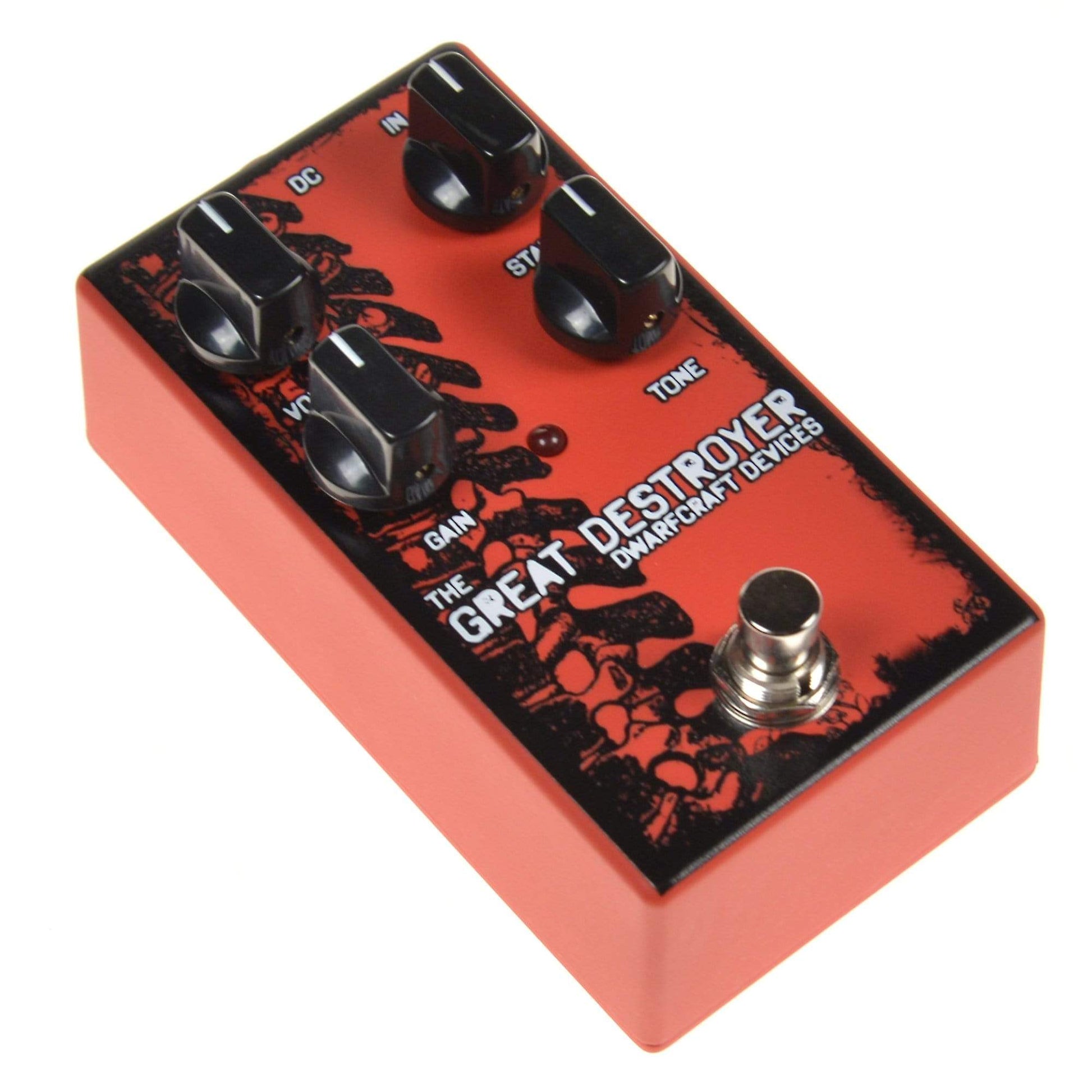 Dwarfcraft Devices The Great Destroyer Rhythmic Oscillation and Industrial Fuzz v2 Effects and Pedals / Fuzz
