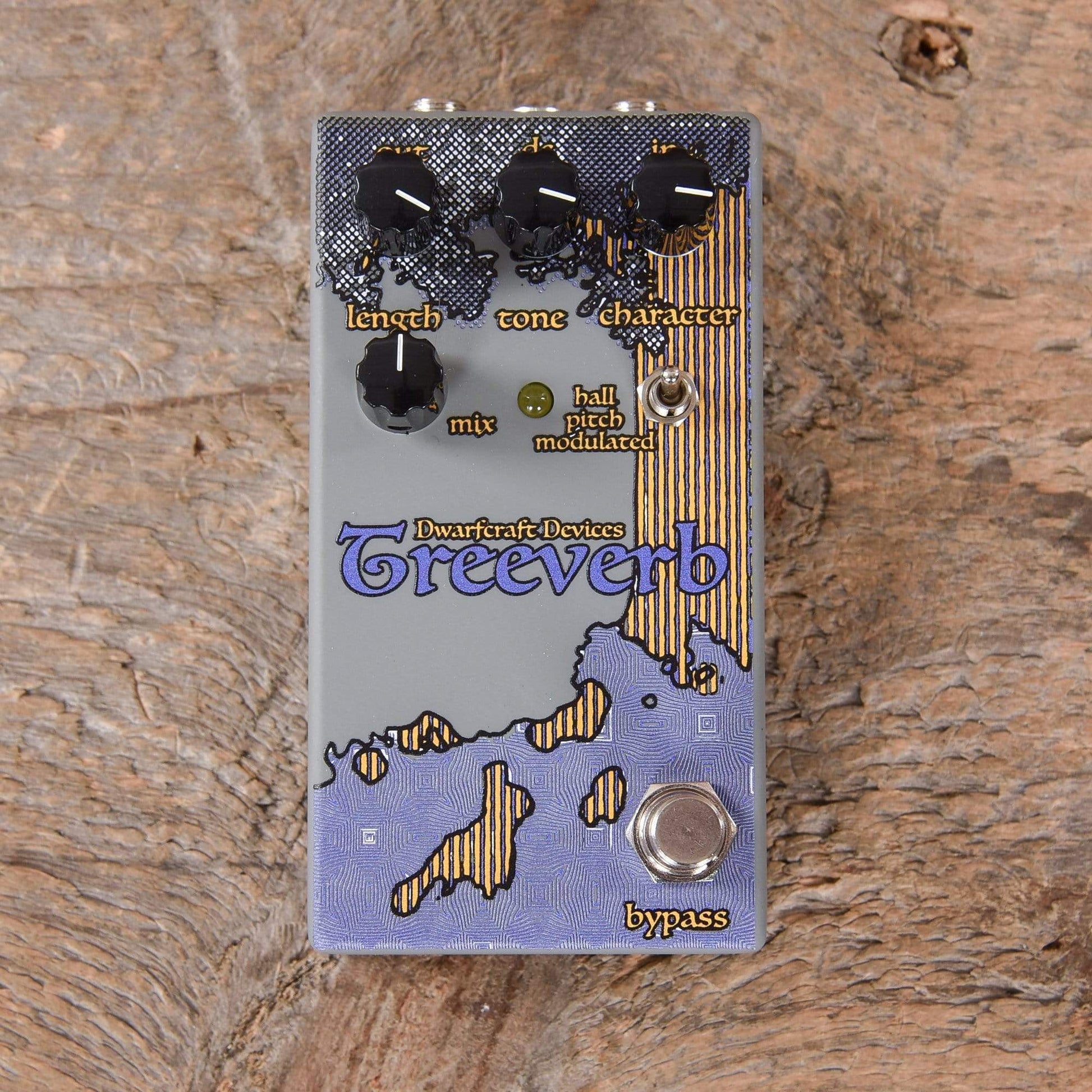 Dwarfcraft Devices Treeverb Reverb Effects and Pedals / Reverb