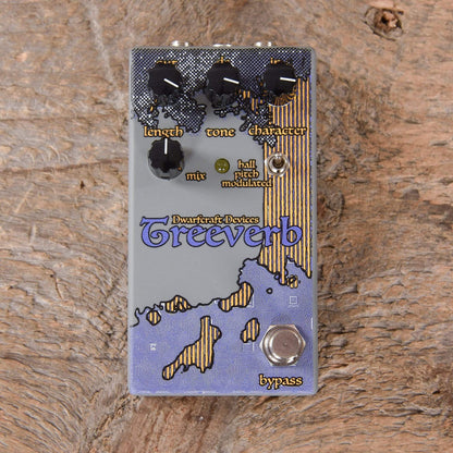 Dwarfcraft Devices Treeverb Reverb Effects and Pedals / Reverb