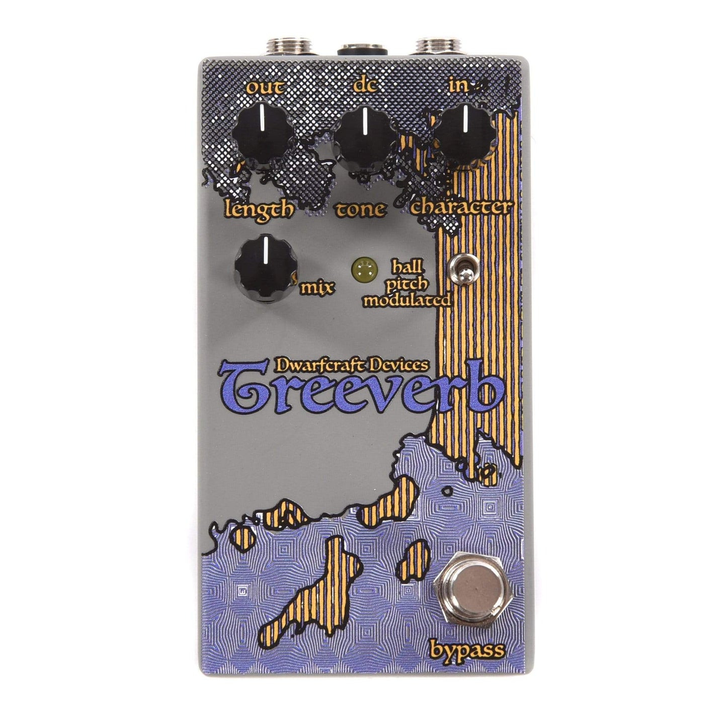 Dwarfcraft Devices Treeverb Reverb Effects and Pedals / Reverb
