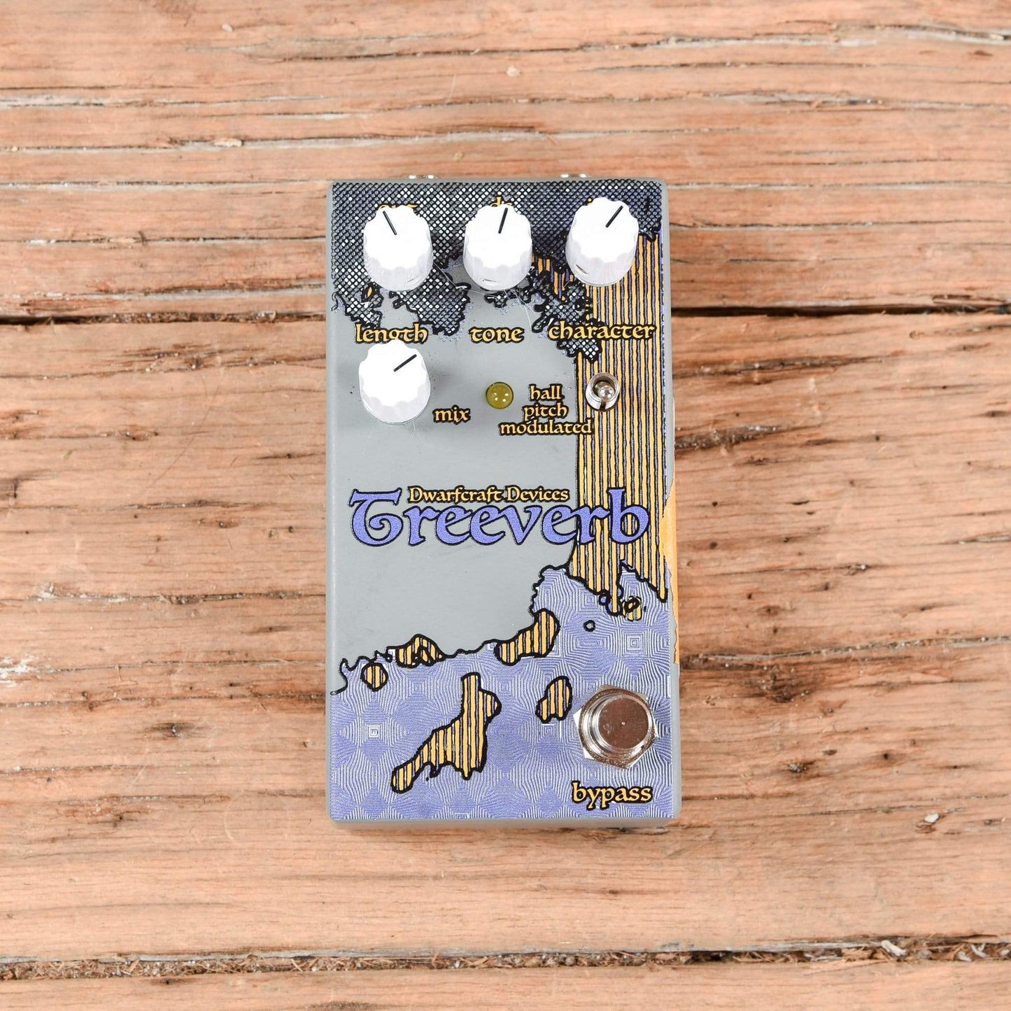 Dwarfcraft Treeverb Reverb Effects and Pedals / Reverb