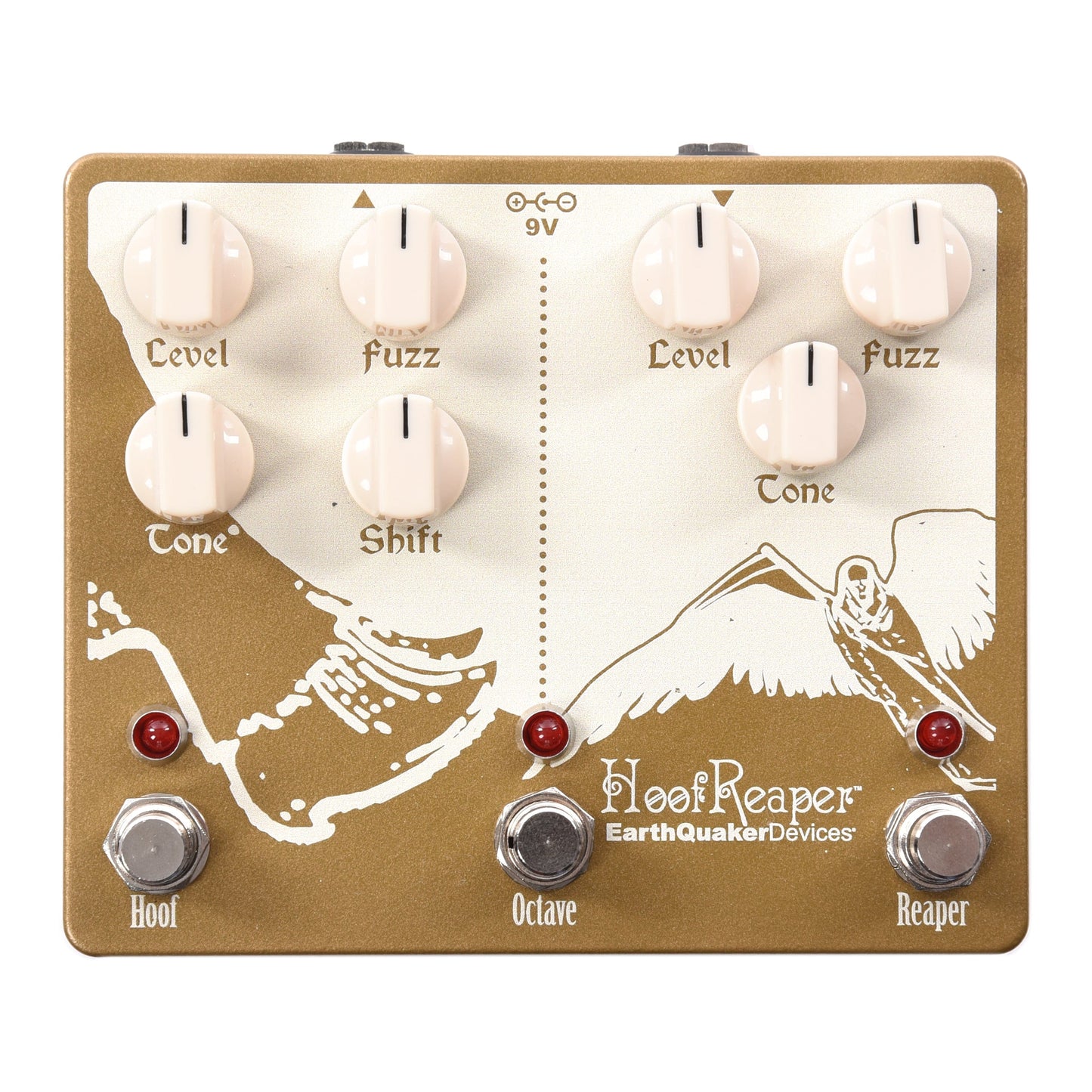 EarthQuaker Devices Hoof Reaper v2 Dual Fuzz w/Octave Up One-of-a-Kind Color #01