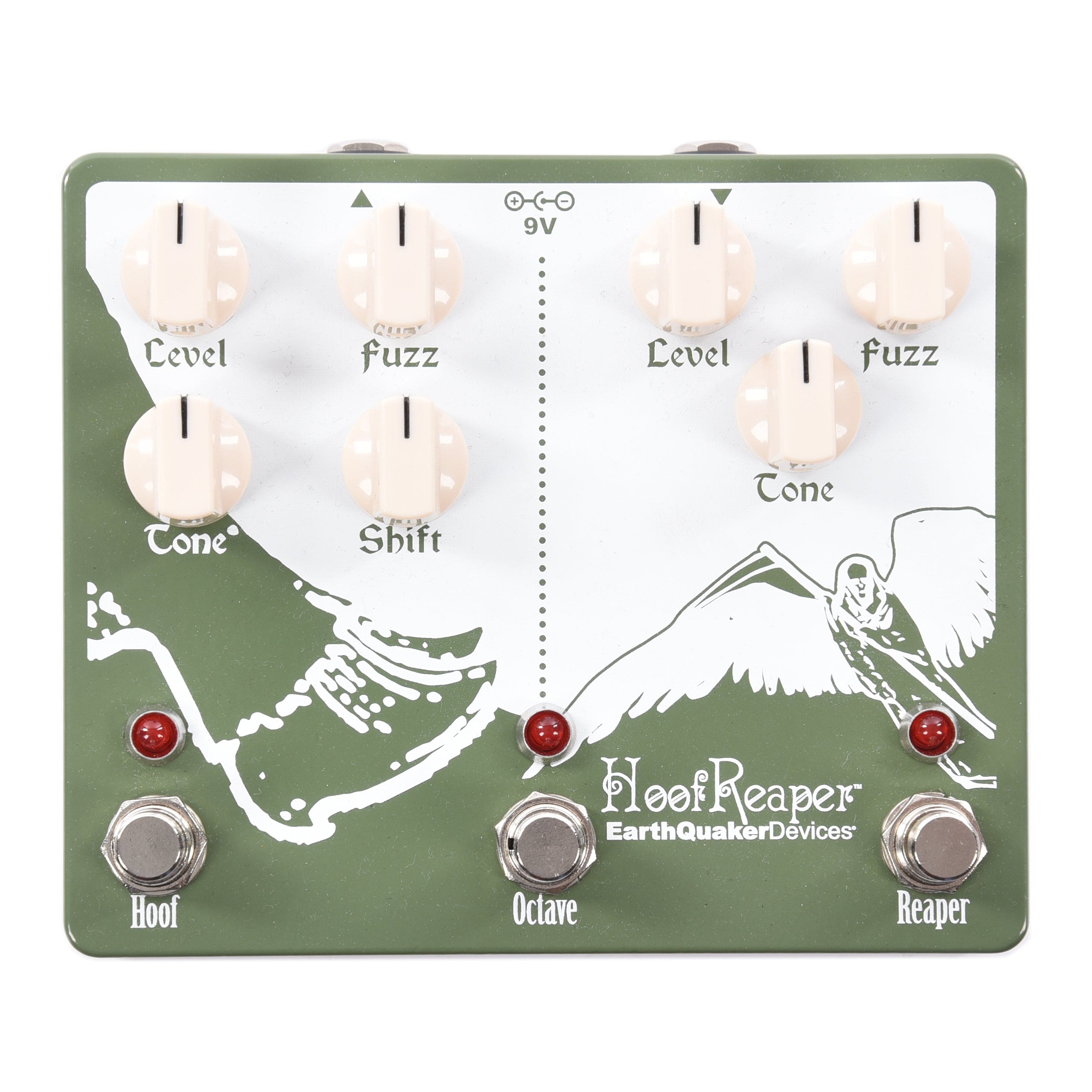EarthQuaker Devices Hoof Reaper v2 Dual Fuzz w/Octave Up One-of-a-Kind Color #02