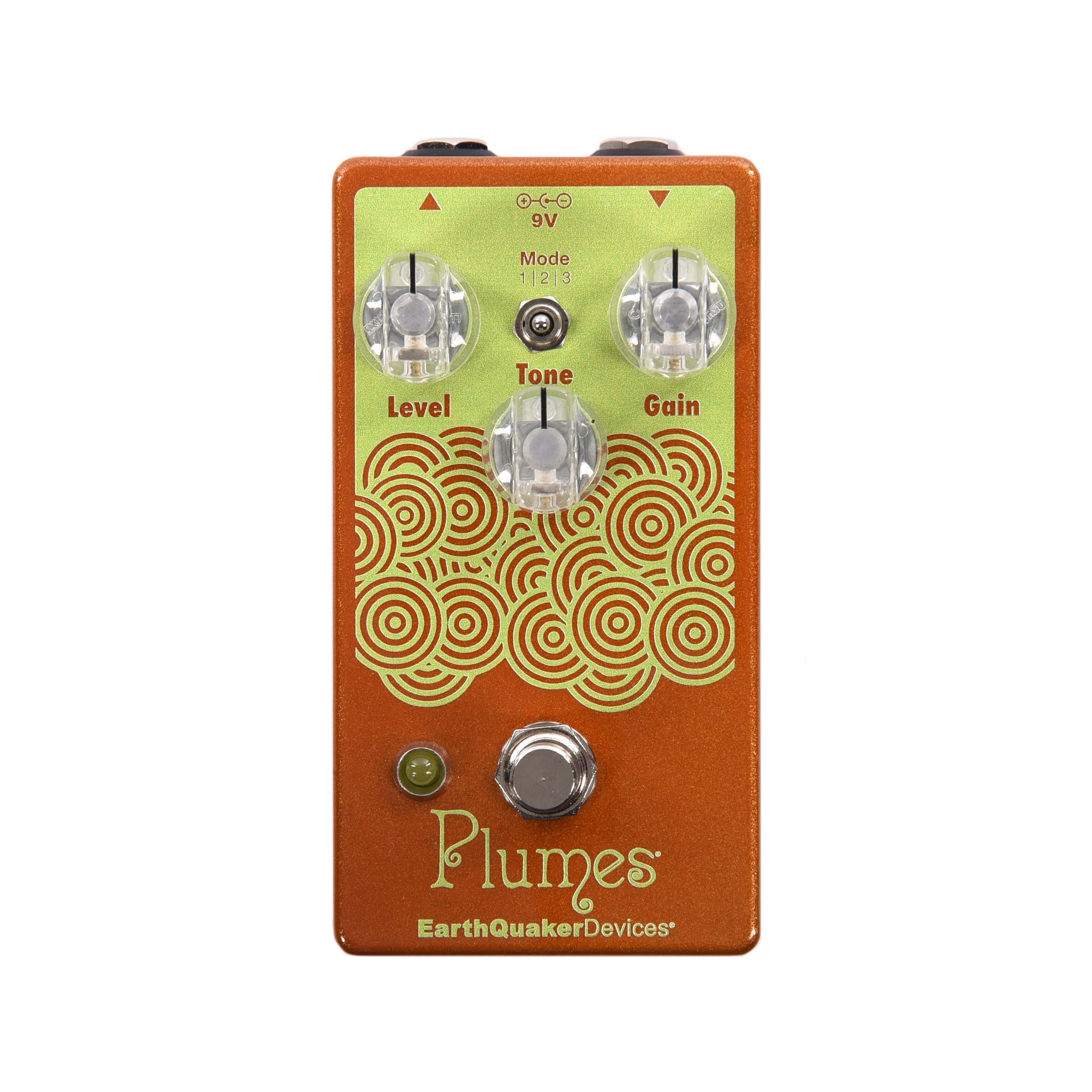 EarthQuaker Devices Plumes Small Signal Shredder One-of-a-Kind Color #50