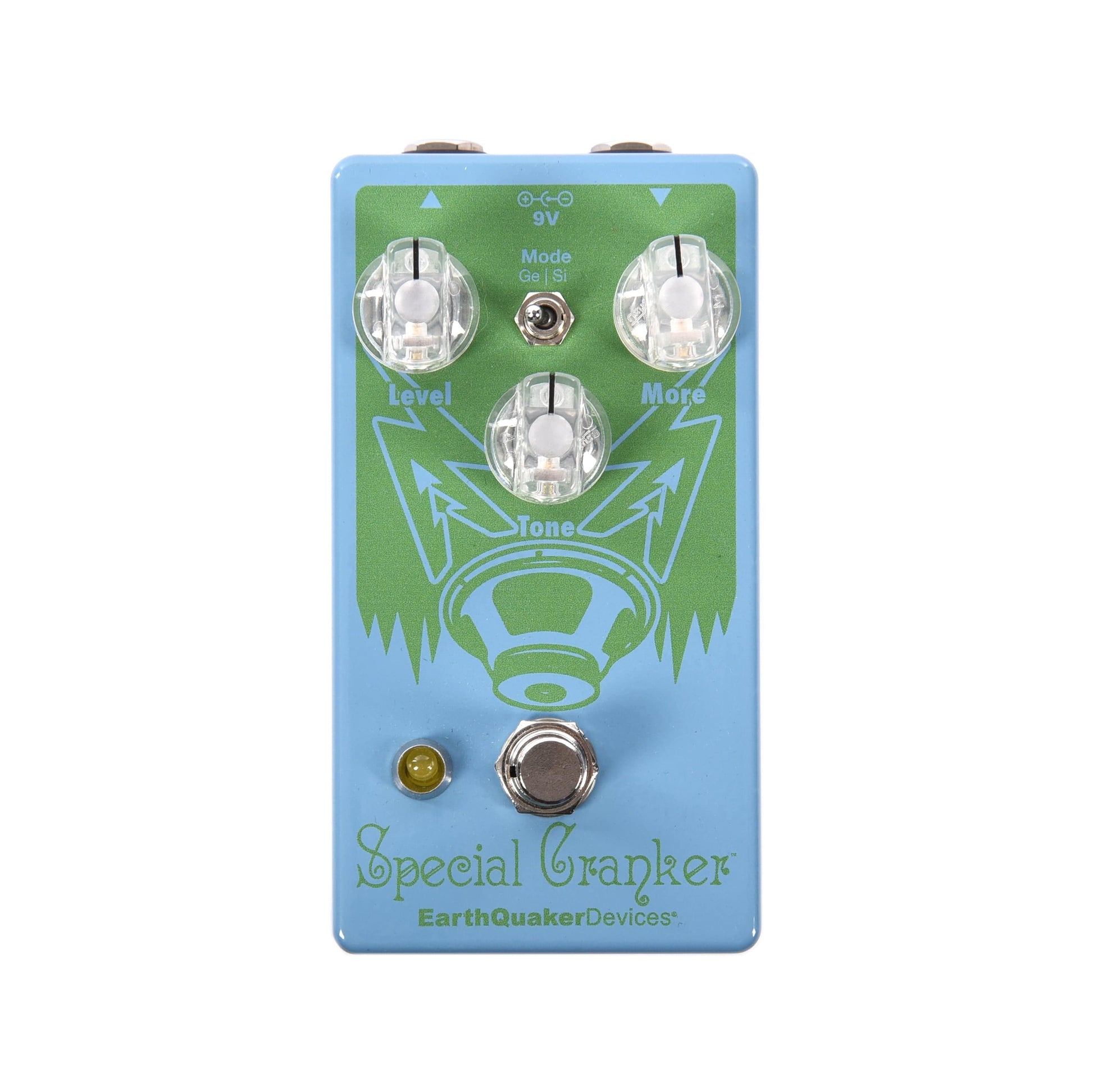 earthquaker devices special cranker overdrive pedal EarthQuaker Devices Special Cranker Overdrive Pedal One-of-a-Kind Color #03