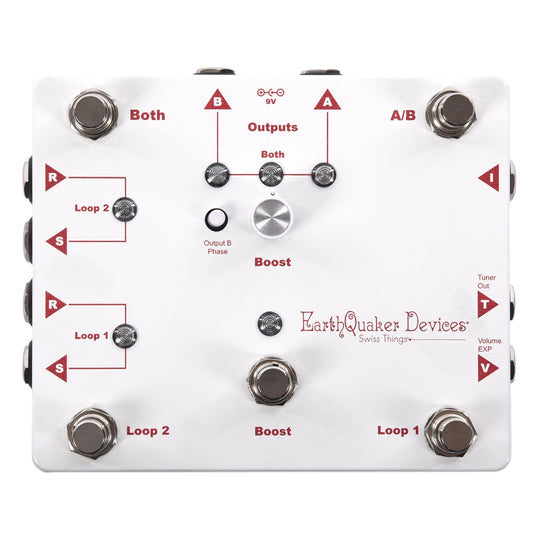 EarthQuaker Devices Swiss Things Pedalboard Reconciler One-of-a-Kind Color #02 Effects and Pedals / Controllers, Volume and Expression