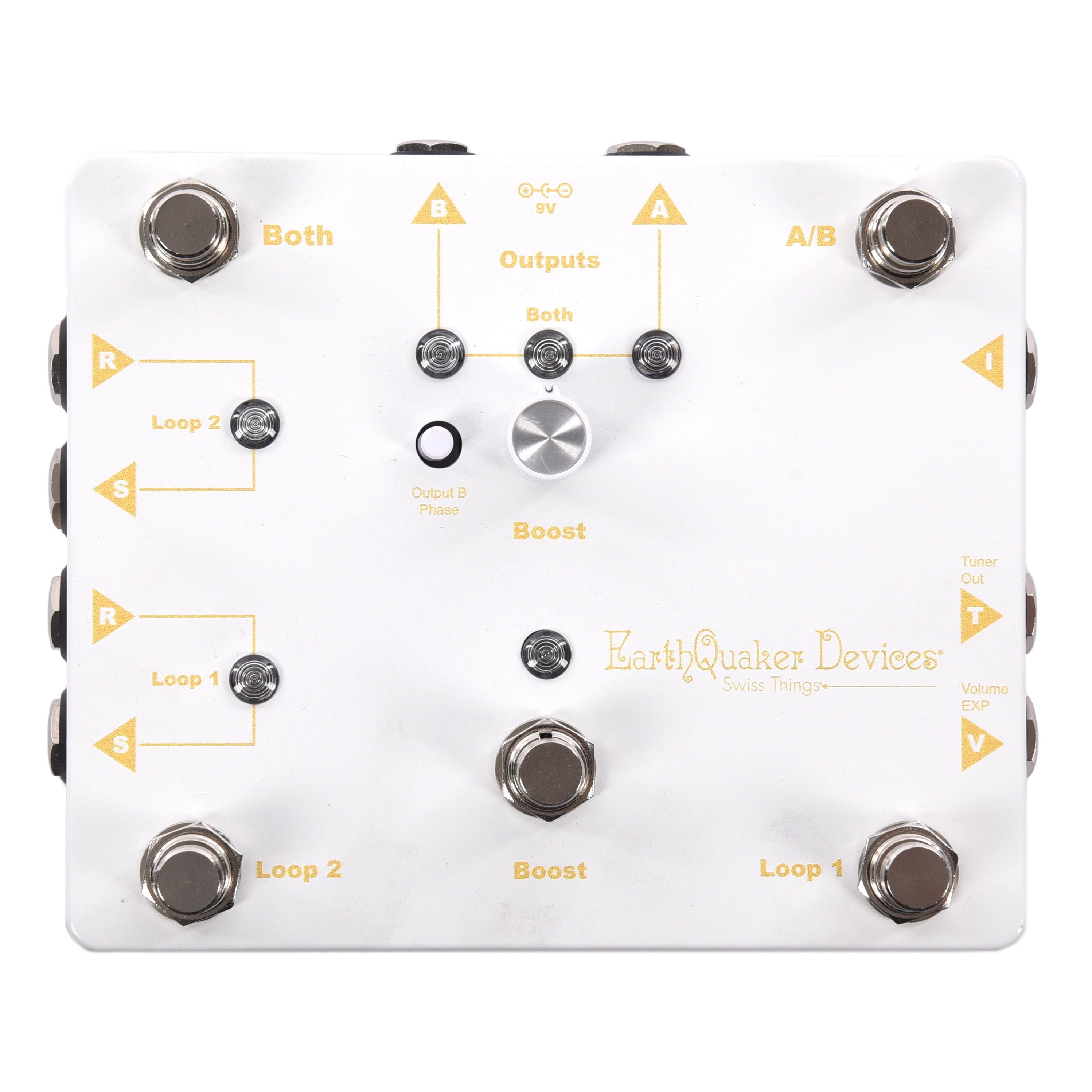 EarthQuaker Devices Swiss Things Pedalboard Reconciler One-of-a-Kind Color #03 Effects and Pedals / Controllers, Volume and Expression