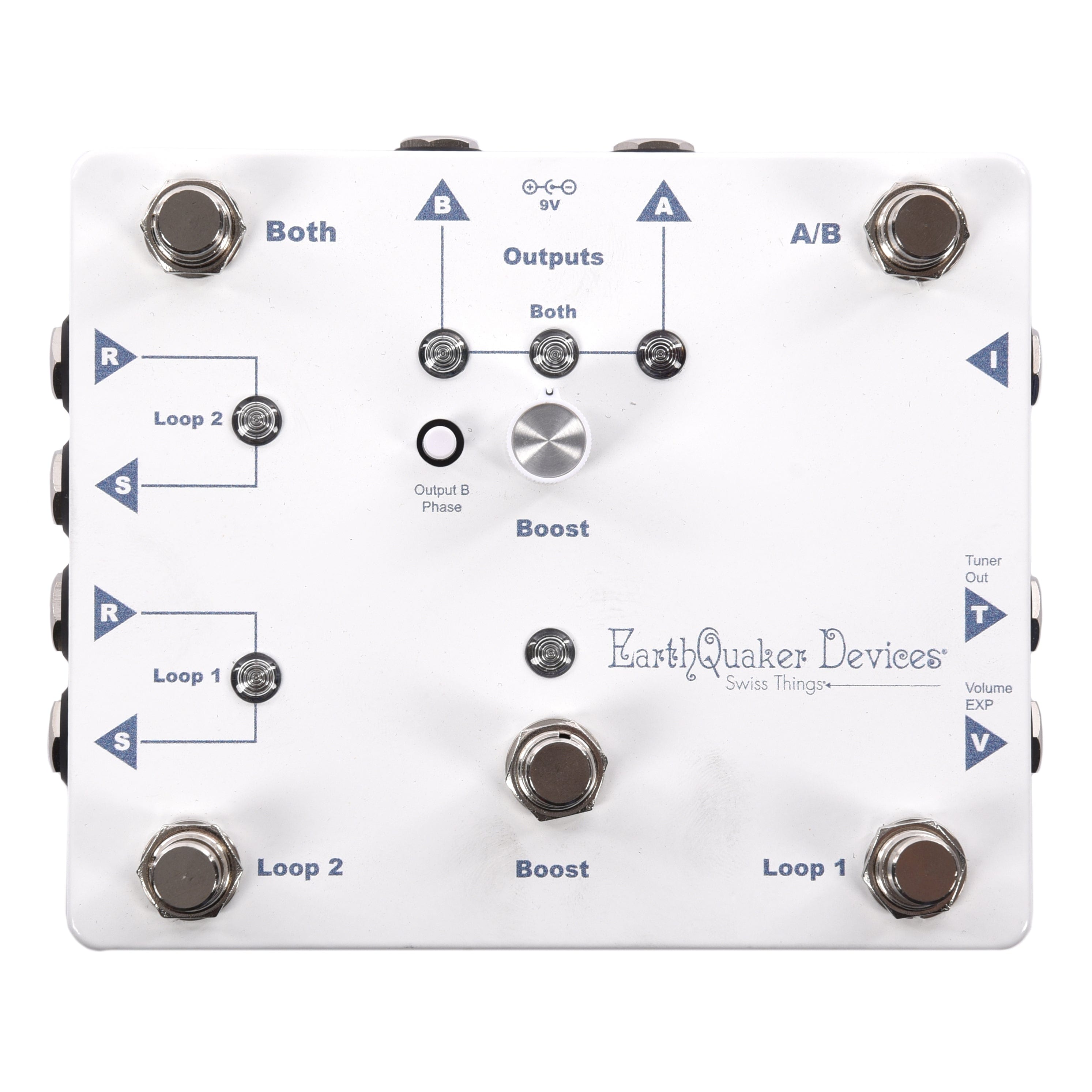 EarthQuaker Devices Swiss Things Pedalboard Reconciler One-of-a-Kind Color #04 Effects and Pedals / Controllers, Volume and Expression