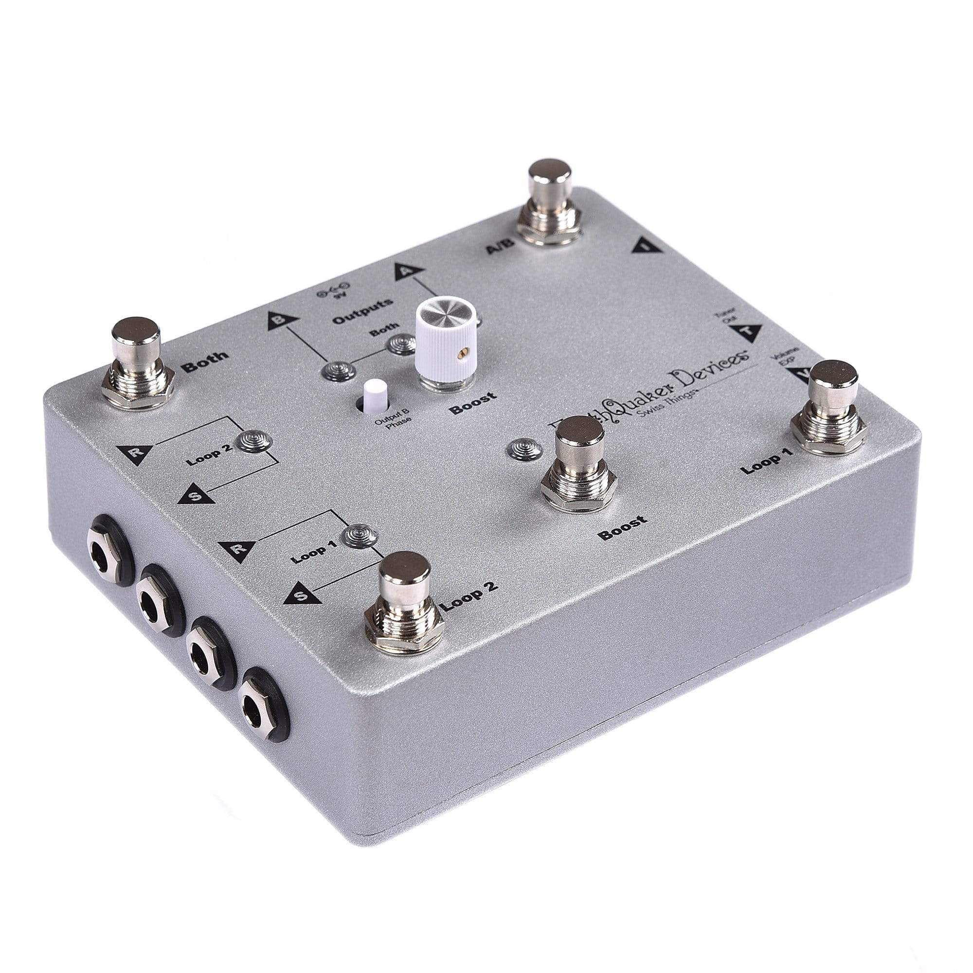 Earthquaker Devices Swiss Things Pedalboard Reconciler Textured Tin Foil Effects and Pedals / Controllers, Volume and Expression