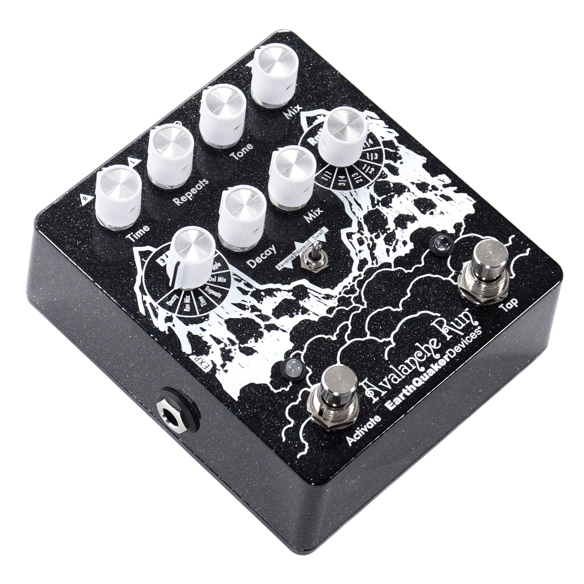 earthquaker avalanche run pedal Earthquaker Devices Avalanche Run v2 Stereo Delay and Reverb Black/Whi – Chicago Music Exchange