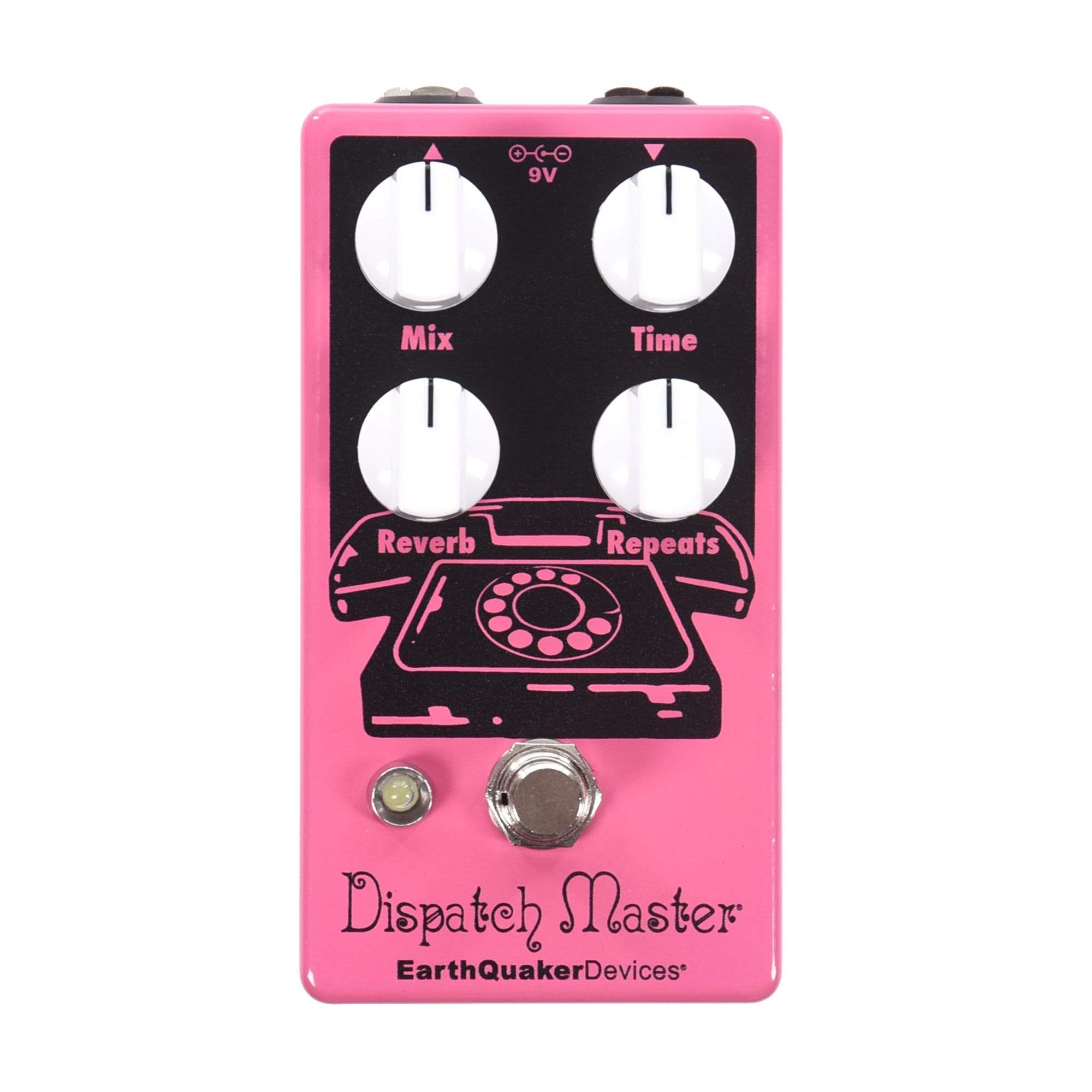 Earthquaker Devices Dispatch Master Delay & Reverb V3 Heather Pink & Black