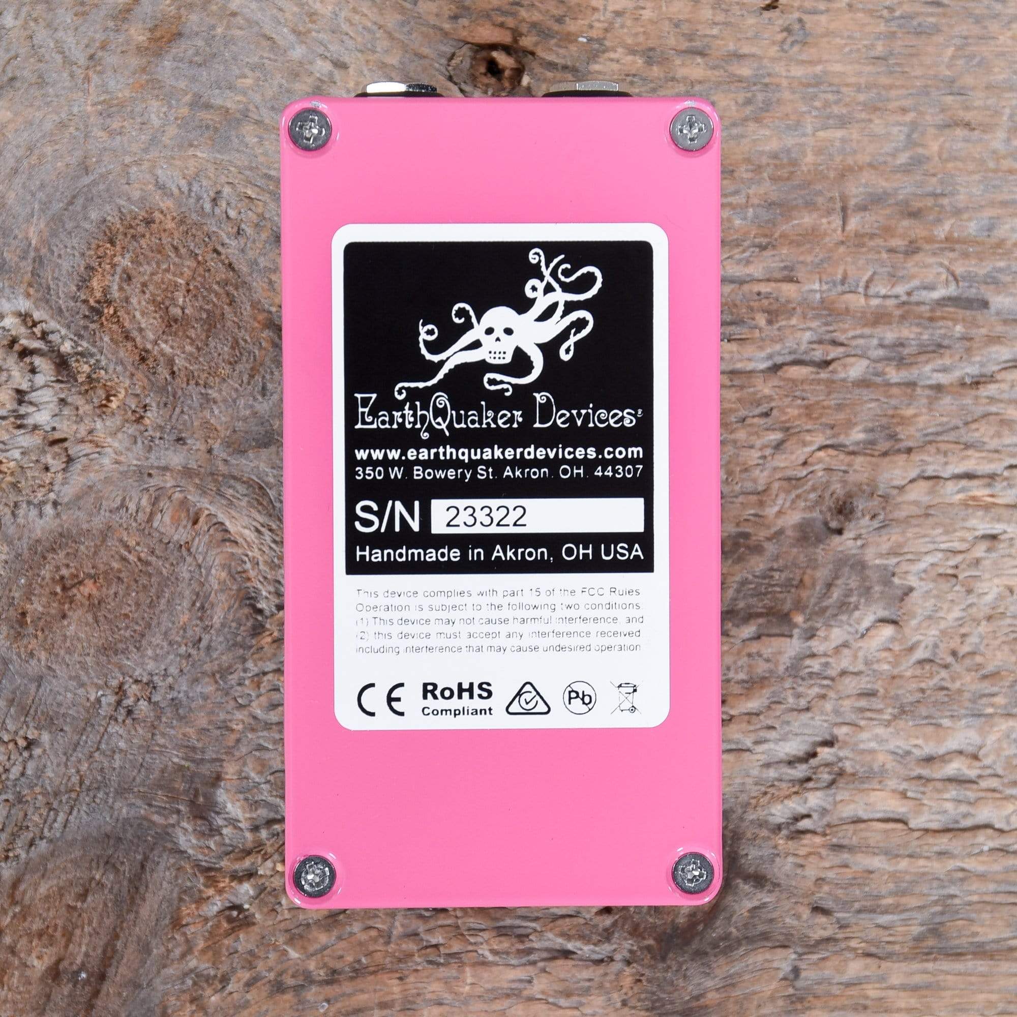 Earthquaker Devices Dispatch Master Delay & Reverb V3 Heather Pink & Black Effects and Pedals / Delay