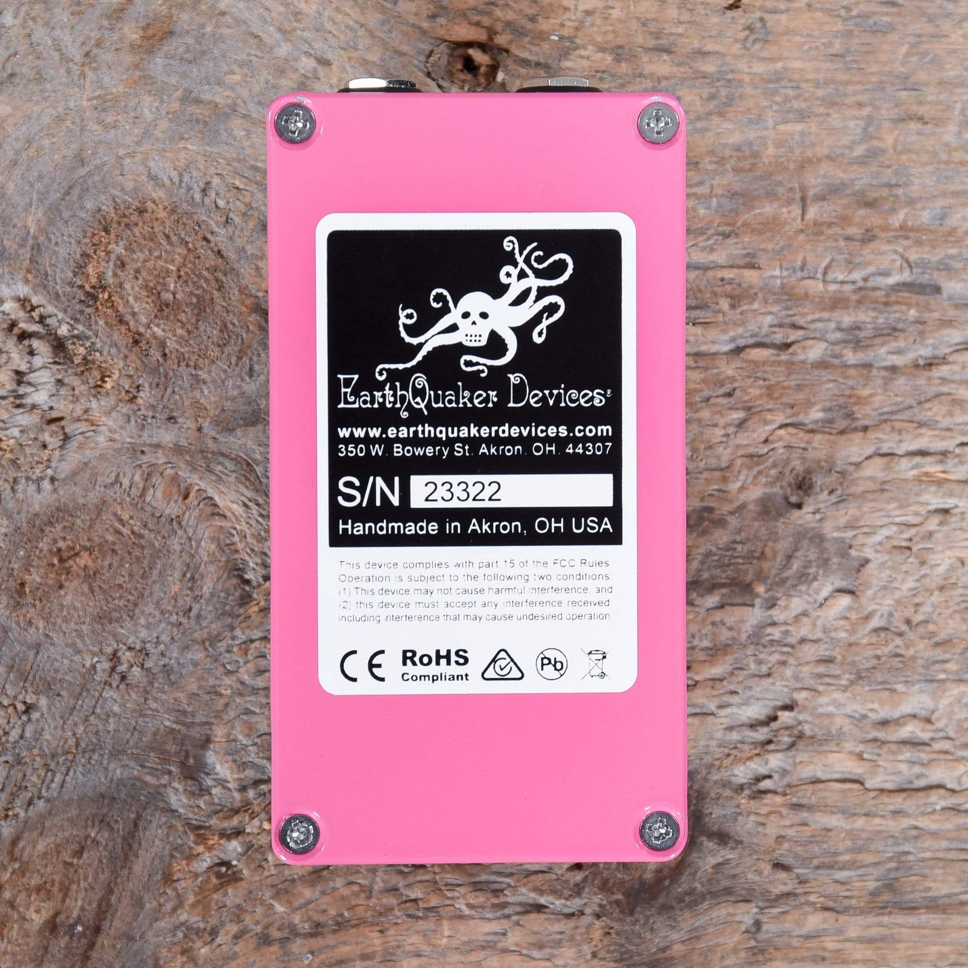 Earthquaker Devices Dispatch Master Delay & Reverb V3 Heather Pink & Black Effects and Pedals / Delay