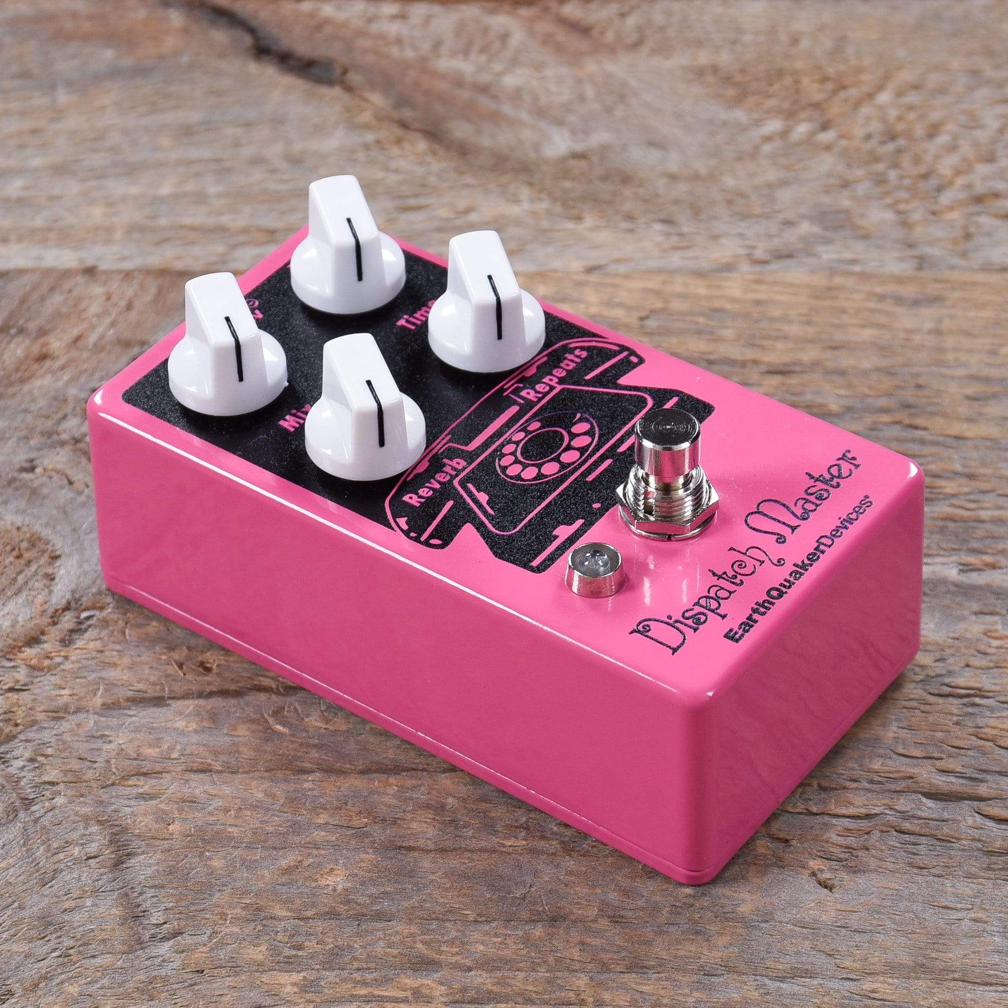 Earthquaker Devices Dispatch Master Delay & Reverb V3 Heather Pink & Black Effects and Pedals / Delay