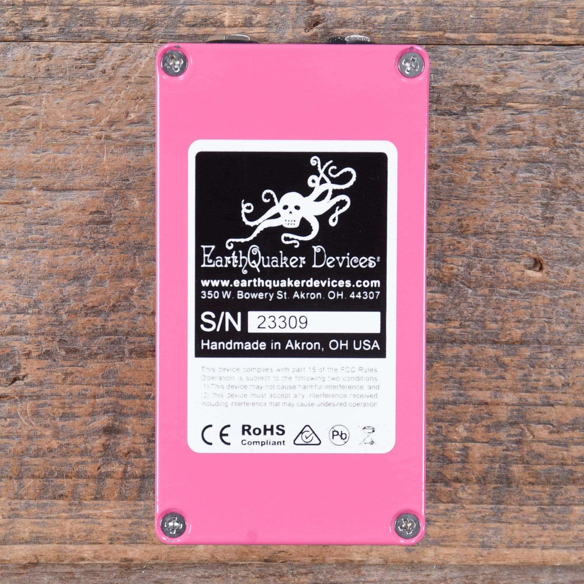 Earthquaker Devices Dispatch Master Delay & Reverb V3 Heather Pink & Black Effects and Pedals / Delay