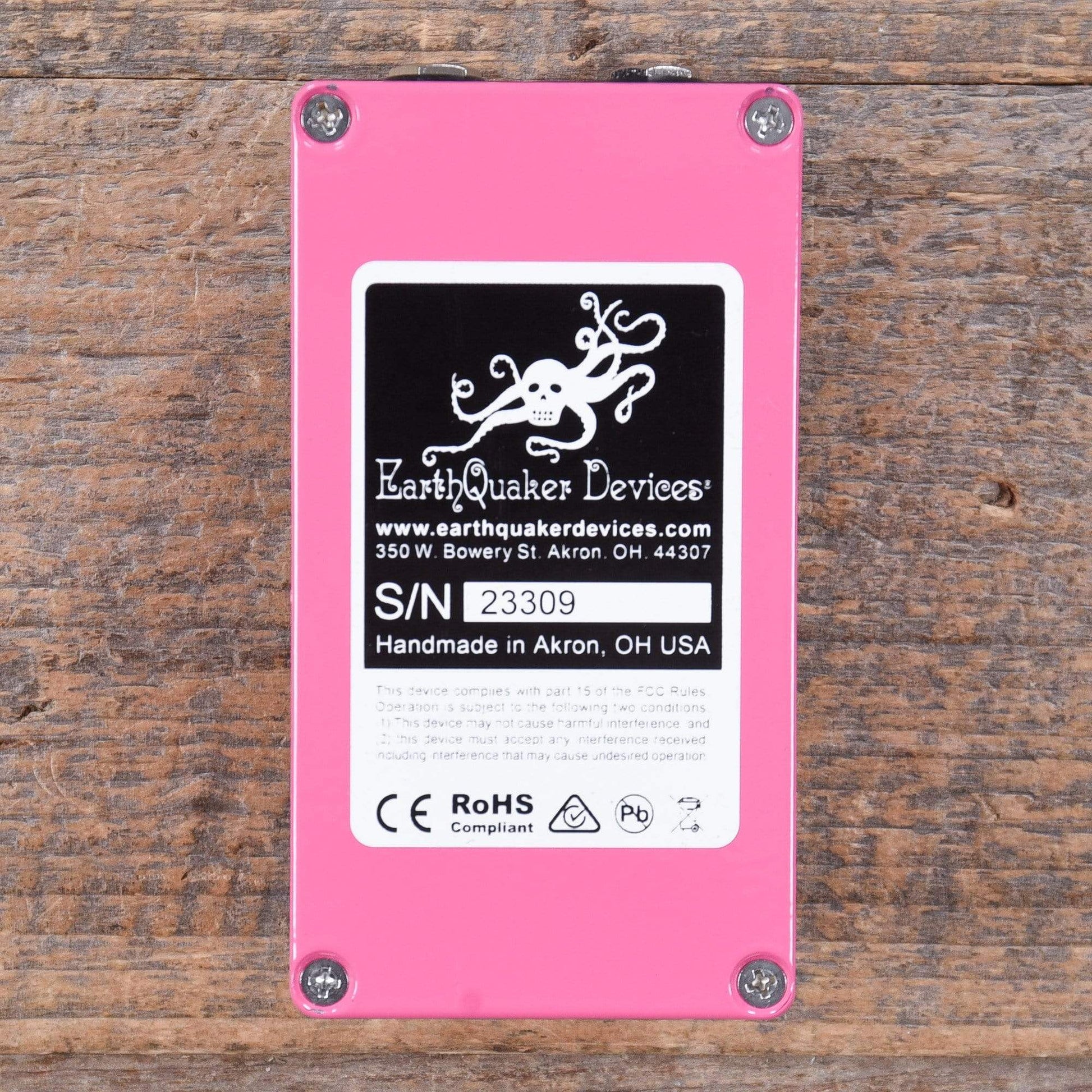 Earthquaker Devices Dispatch Master Delay & Reverb V3 Heather Pink & Black Effects and Pedals / Delay