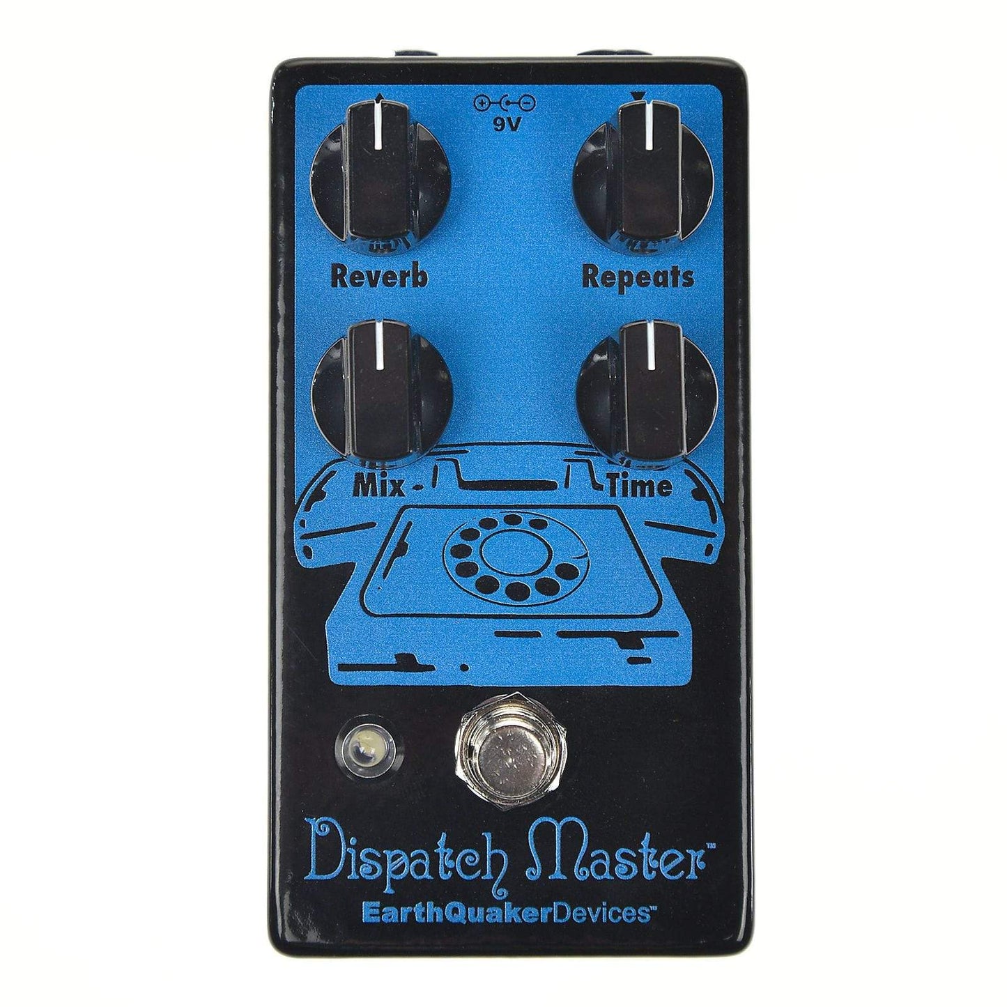 Earthquaker Devices Dispatch Master Digital Delay & Reverb Limited Edition Black/Blue v2 Effects and Pedals / Delay