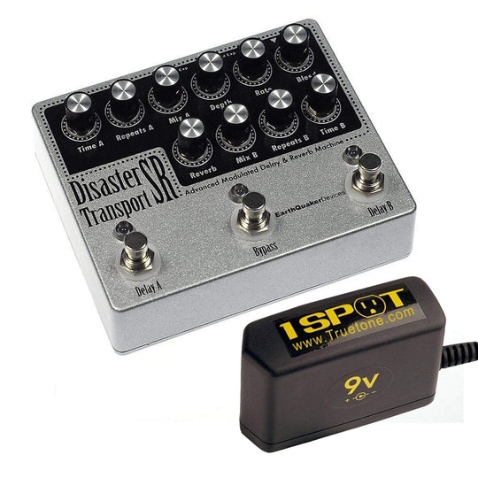 Earthquaker Devices Disaster Transport SR Modulated Delay Reverb Machine Bundle w/ Truetone 1 Spot Adapter Effects and Pedals / Delay,Effects and Pedals / Reverb