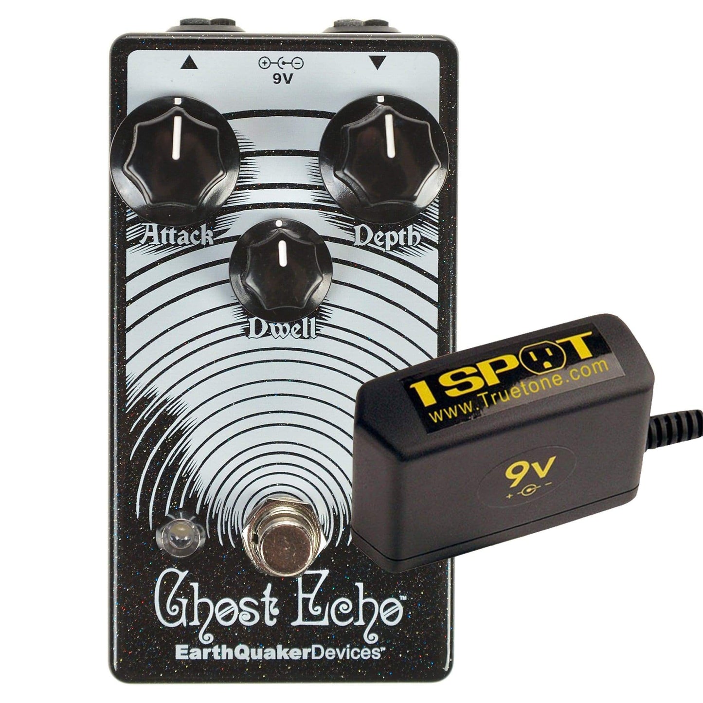 Echo Reverb Kit Earthquaker Devices Ghost Echo Reverb v3 Bundle w/ Truetone 1 Spot Spa ...