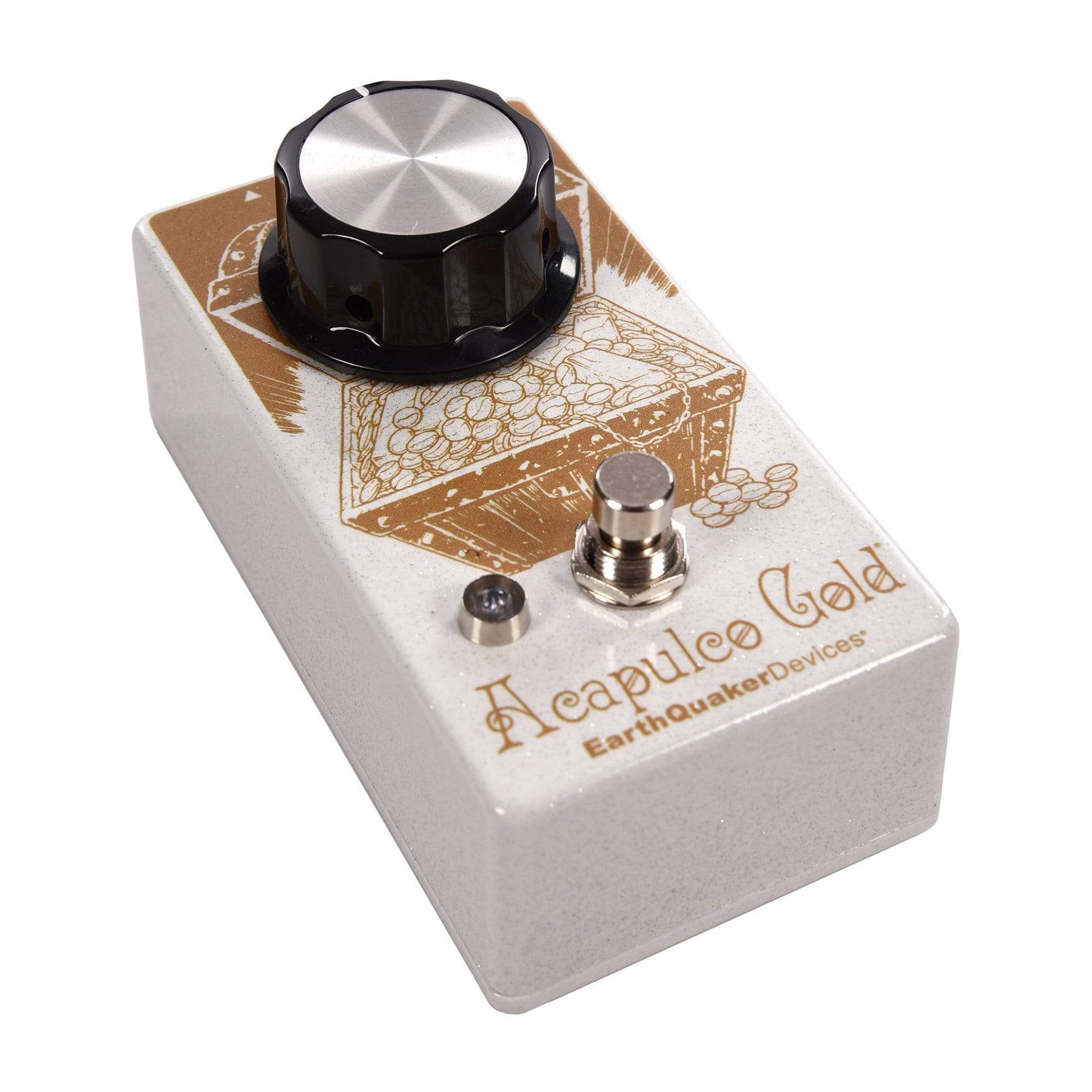 acapulco pedal Earthquaker Devices Acapulco Gold v2 Power Amp Distortion White Sparkle & Gold