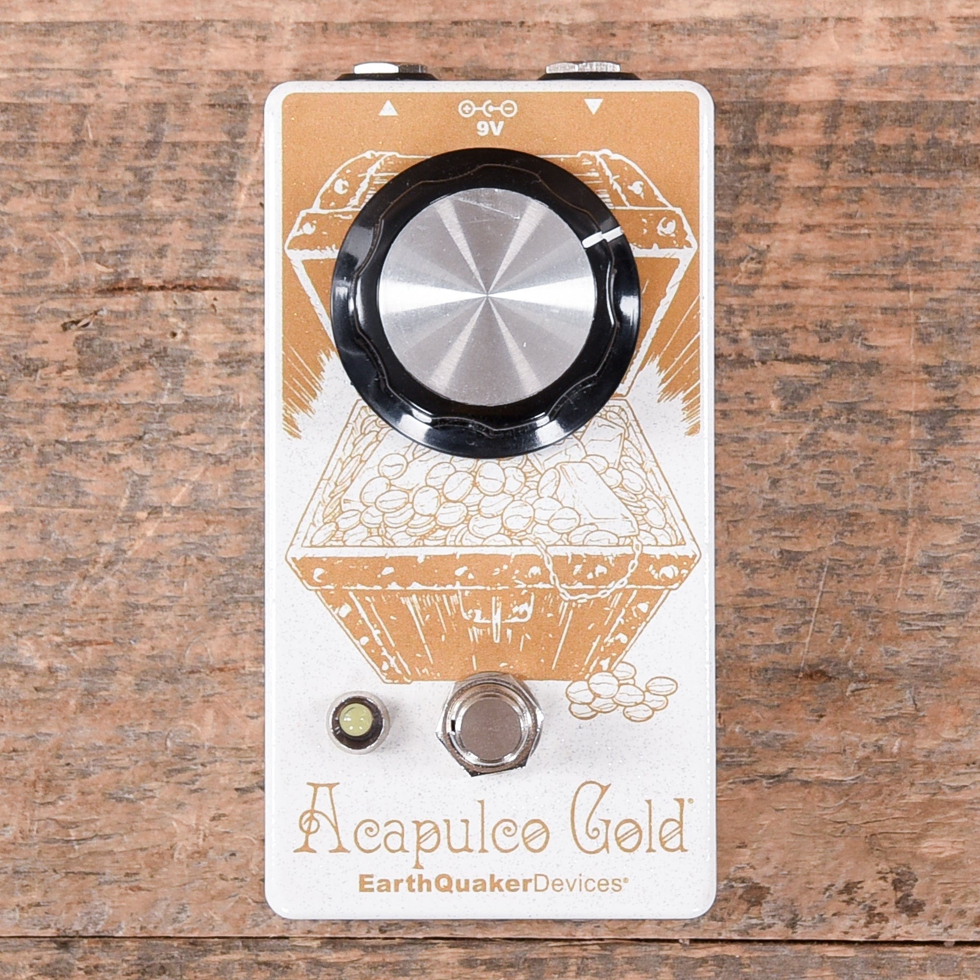 Earthquaker Devices Acapulco Gold v2 Power Amp Distortion White Sparkle & Gold Effects and Pedals / Distortion