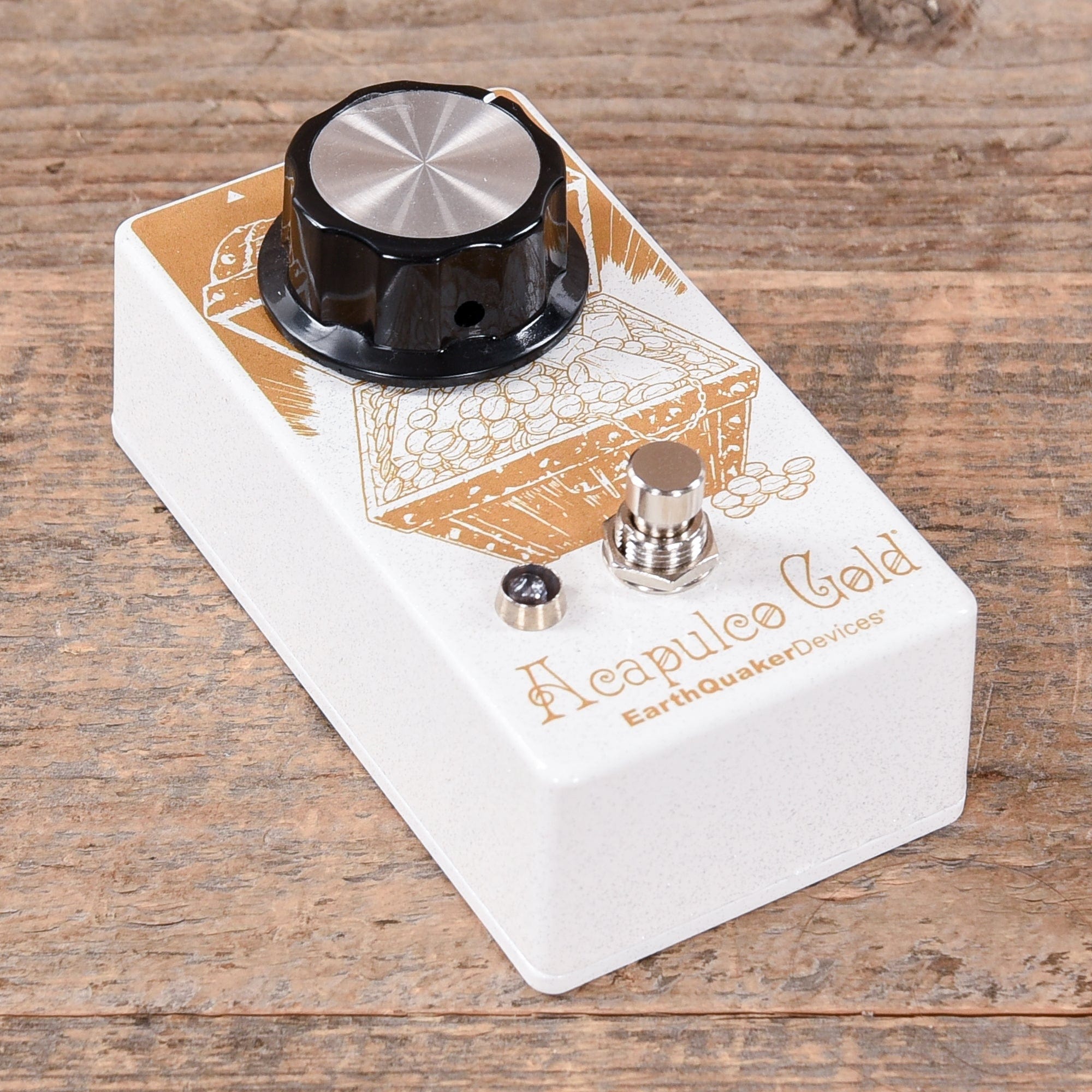 Earthquaker Devices Acapulco Gold v2 Power Amp Distortion White Sparkle & Gold Effects and Pedals / Distortion