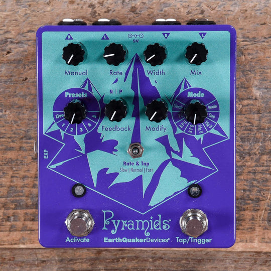 Earthquaker Devices Pyramids Stereo Flanging Device Effects and Pedals / Flanger