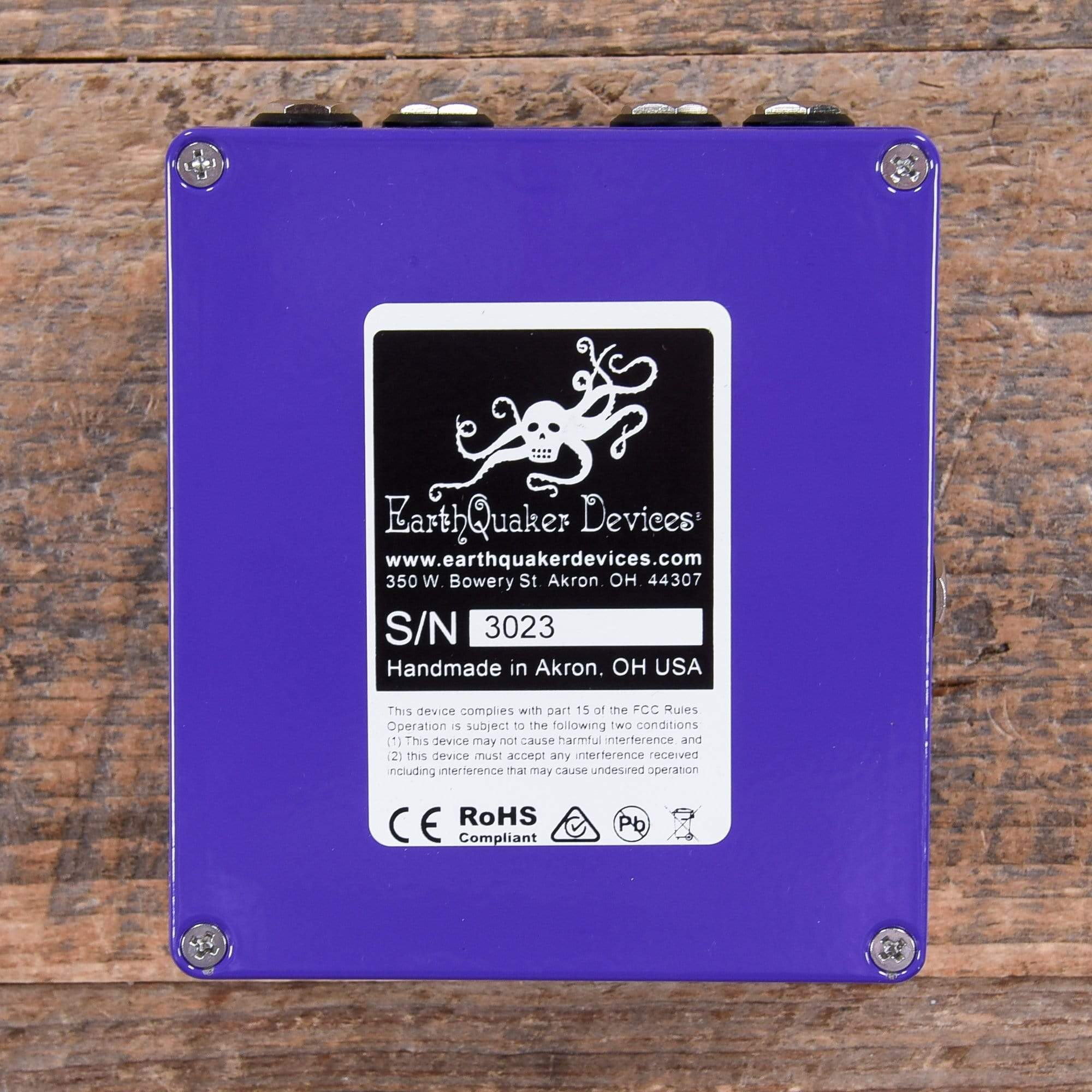 Earthquaker Devices Pyramids Stereo Flanging Device Effects and Pedals / Flanger