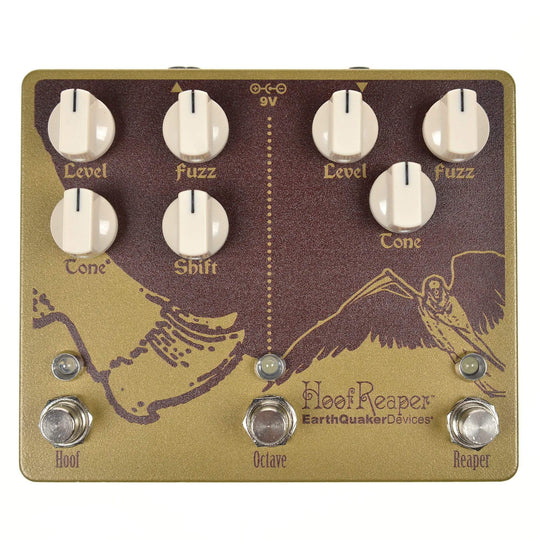Earthquaker Devices Hoof Reaper v2 Dual Fuzz w/Octave Up Effects and Pedals / Fuzz
