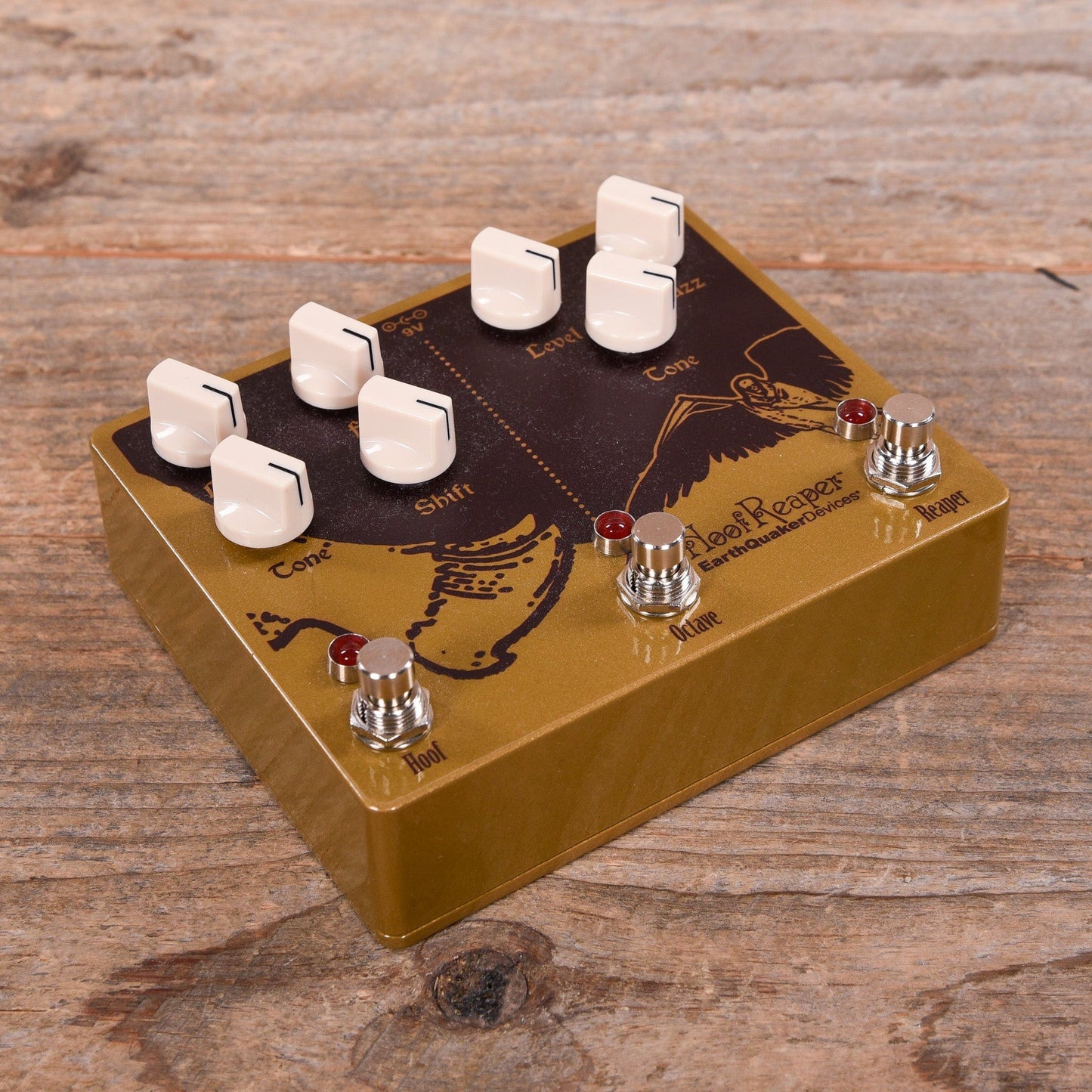 Earthquaker Devices Hoof Reaper v2 Dual Fuzz w/Octave Up Effects and Pedals / Fuzz